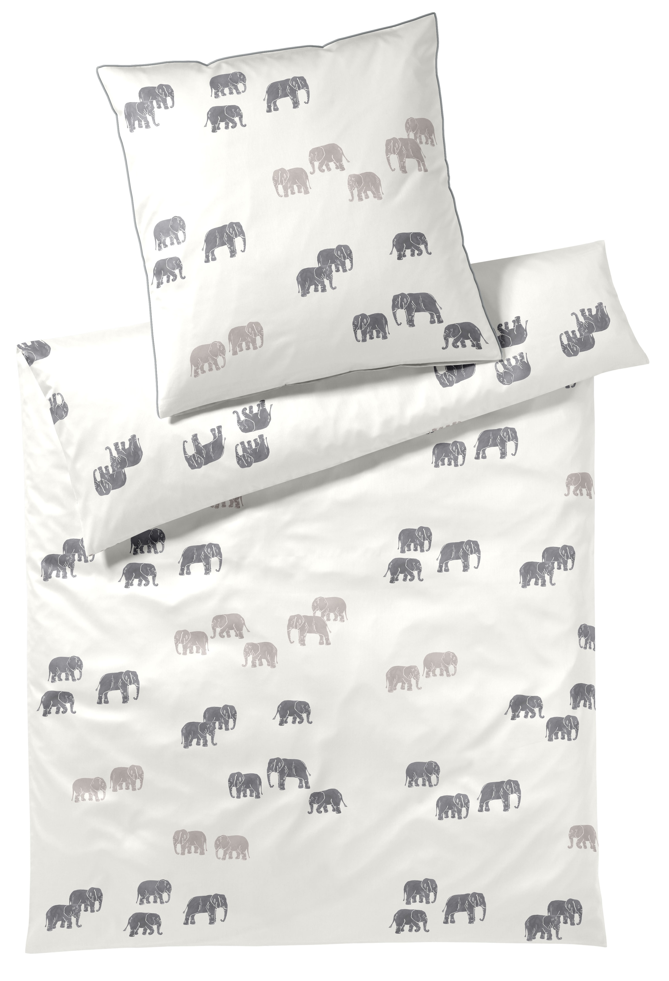 Elegante Bettwäsche »Elephant Walk«, angenehmes Hautgefühl günstig online kaufen