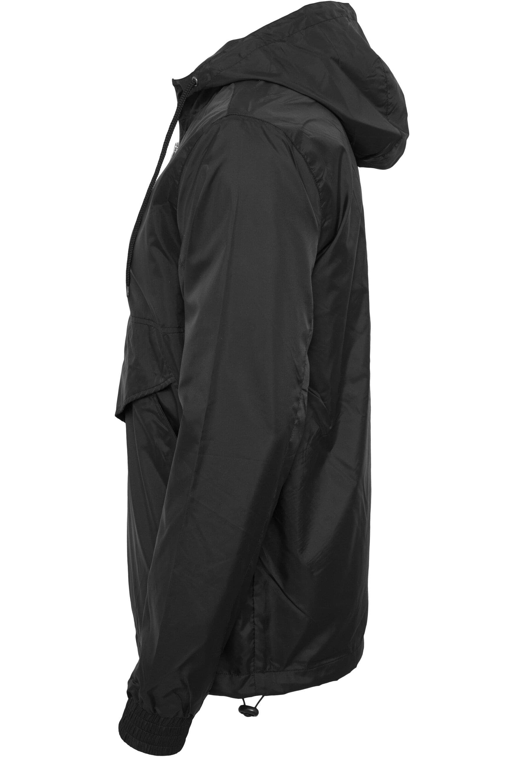 URBAN CLASSICS Windbreaker »Urban Classics Herren Pull Over Windbreaker« 1 Stk. tlg. mit Kapuze