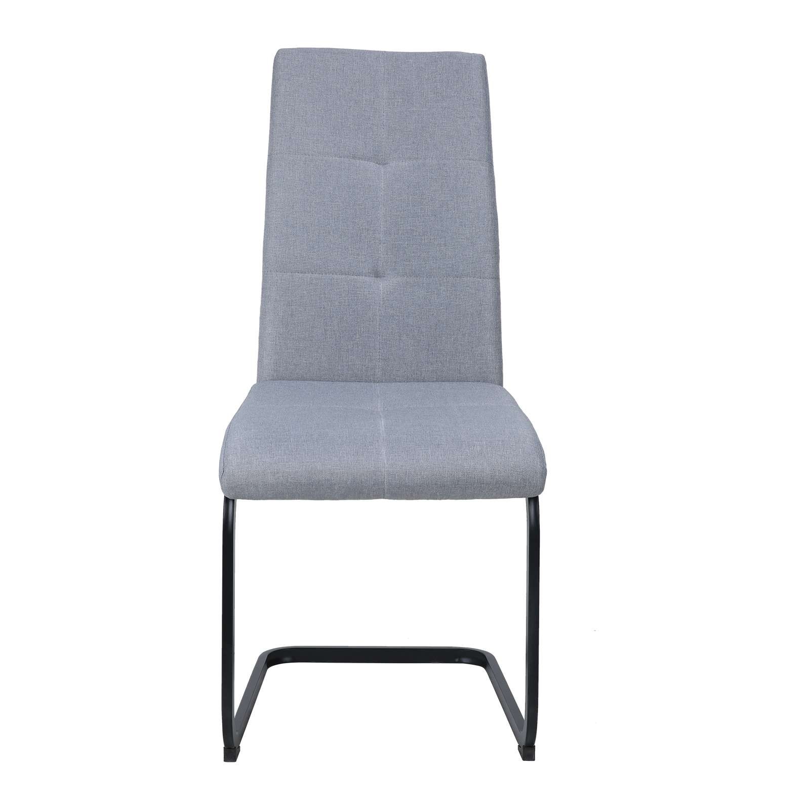 OTTO home Esszimmerstuhl »Calgoty« () 2 Stk.Freischwinger, gepolsterte Rückenlehne und Sitzfläche, Sitzhöhe 48 cm