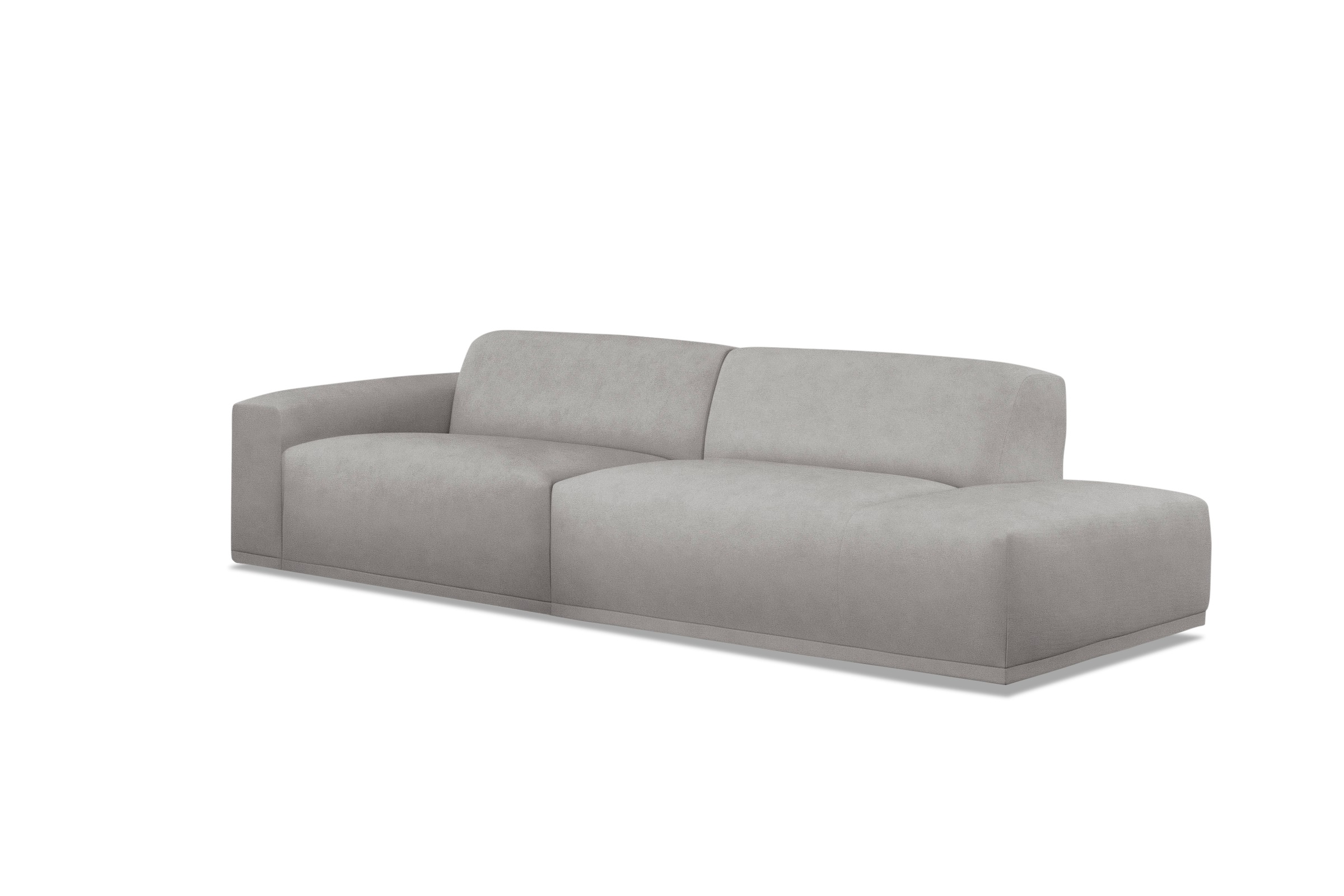 TRENDMANUFAKTUR Big-Sofa »Braga, mit hochwertigem Kaltschaum, Megasofa, in Cord erhältlich«, modernes Big-Sofa, Couch mit hohem Sitzkomfort, 277/72/107 cm (B/H/T)