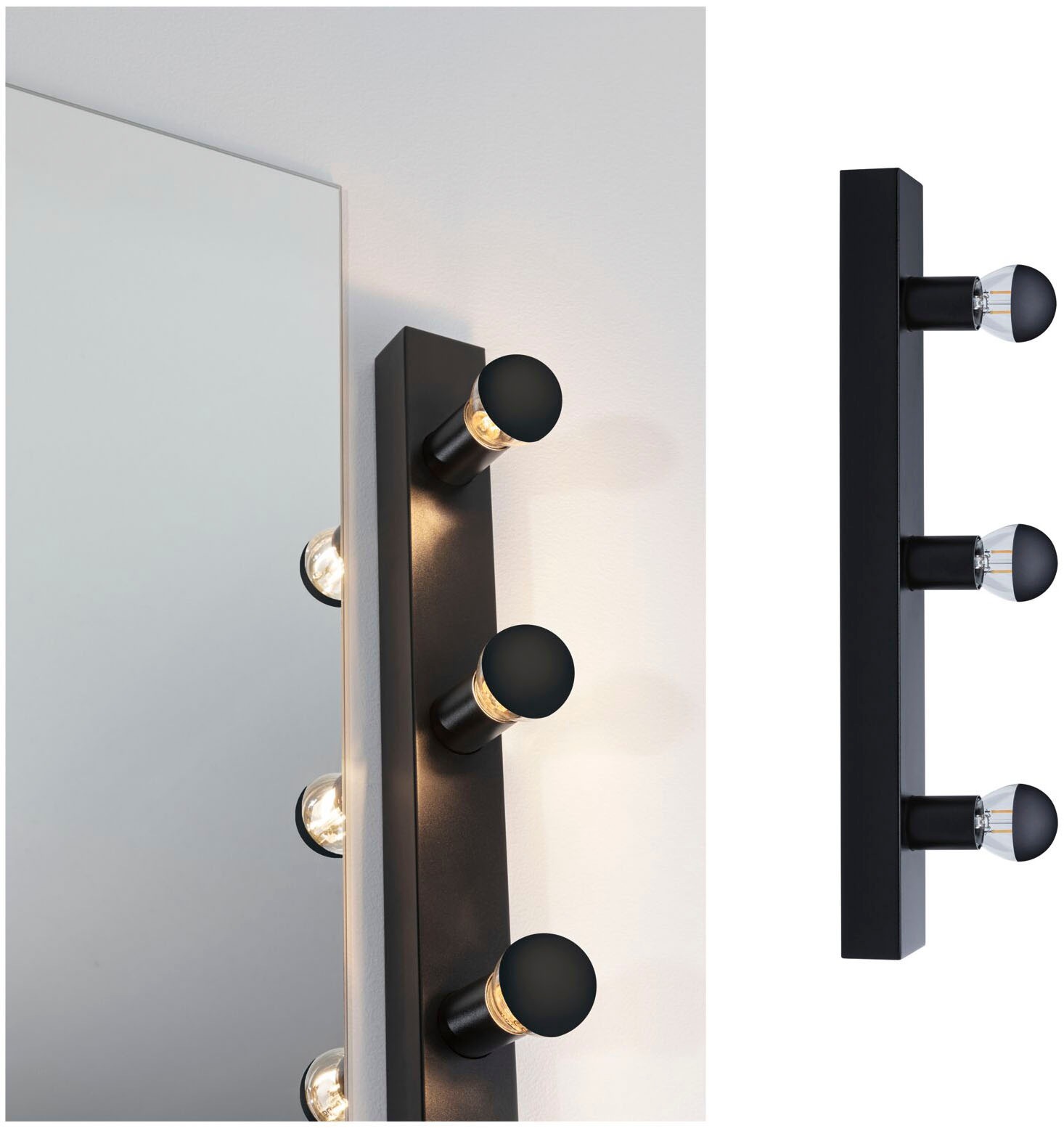 Paulmann Spiegelleuchte »Spiegelleuchte IP44 E14 230V dimmbar«, 3 flammig, günstig online kaufen