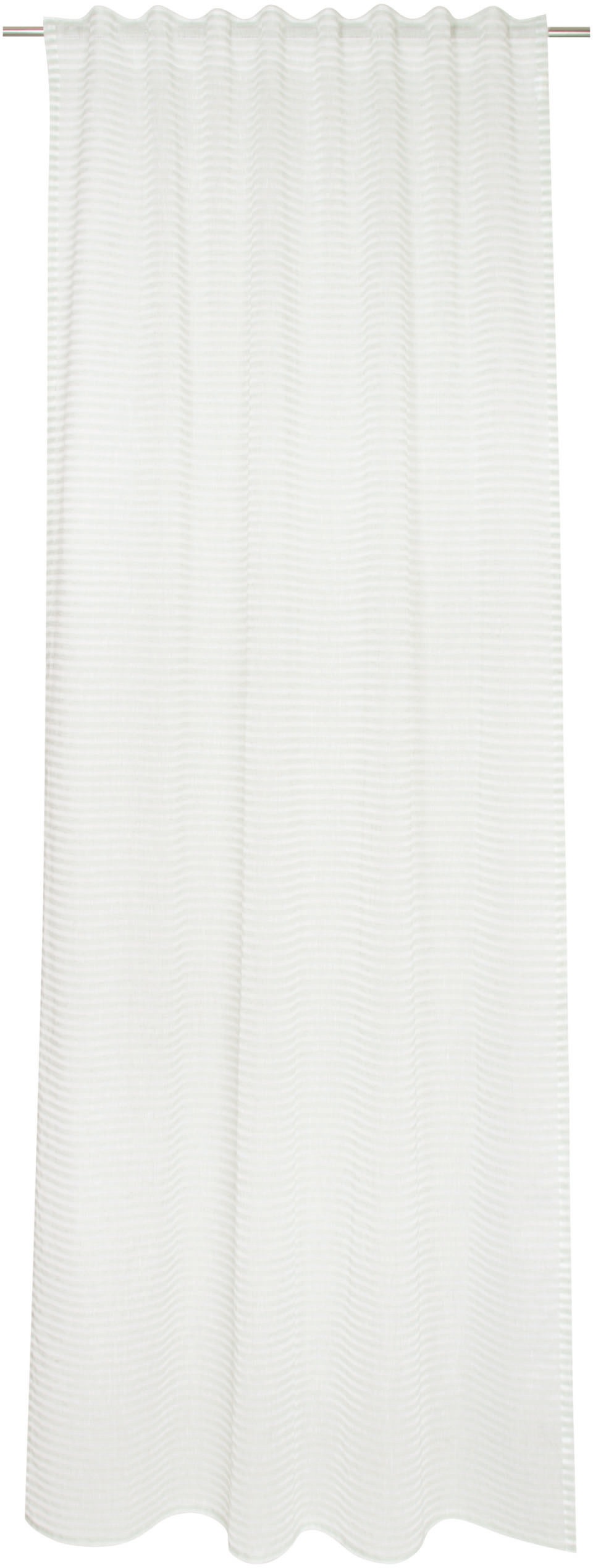 TOM TAILOR HOME Vorhang »Natural Stripe«, (1 St.), transparent günstig online kaufen