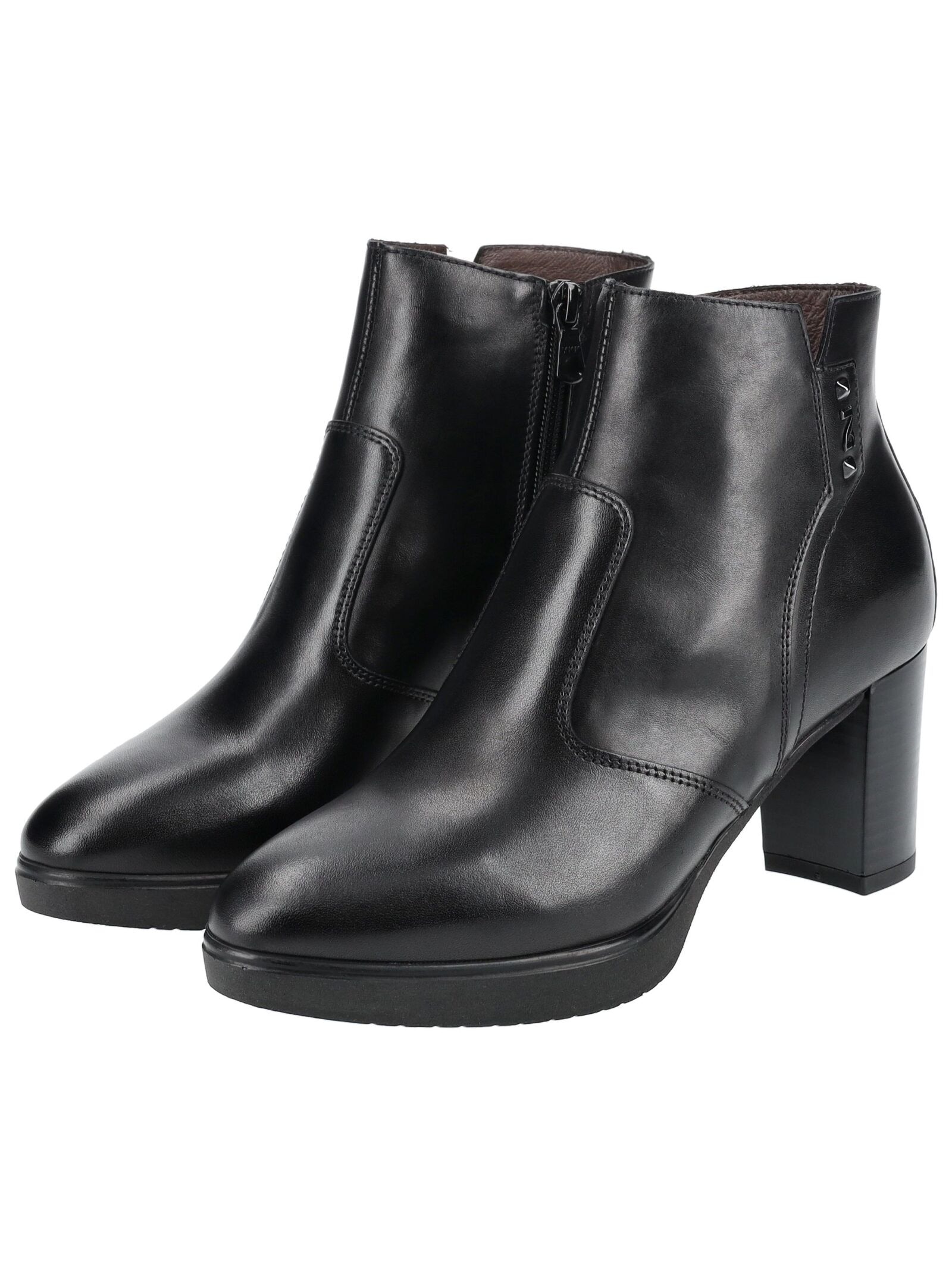 Nero Giardini High-Heel-Stiefelette »Nero Giardini Stiefelette Leder«