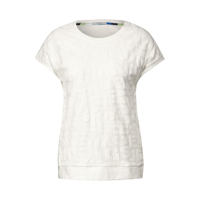 Cecil T-Shirt, aus reiner Baumwolle online kaufen