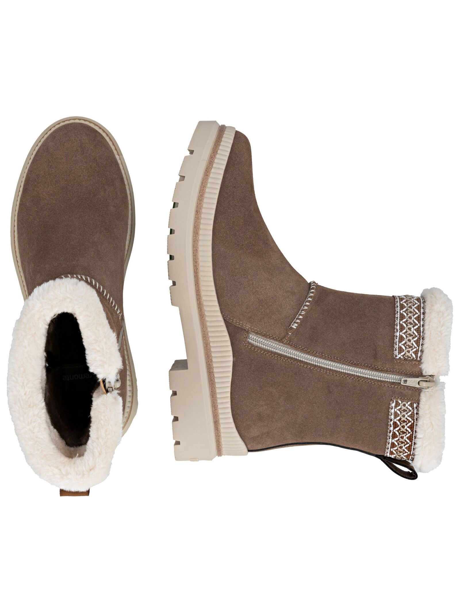 Remonte Stiefelette »Remonte Stiefelette Veloursleder«