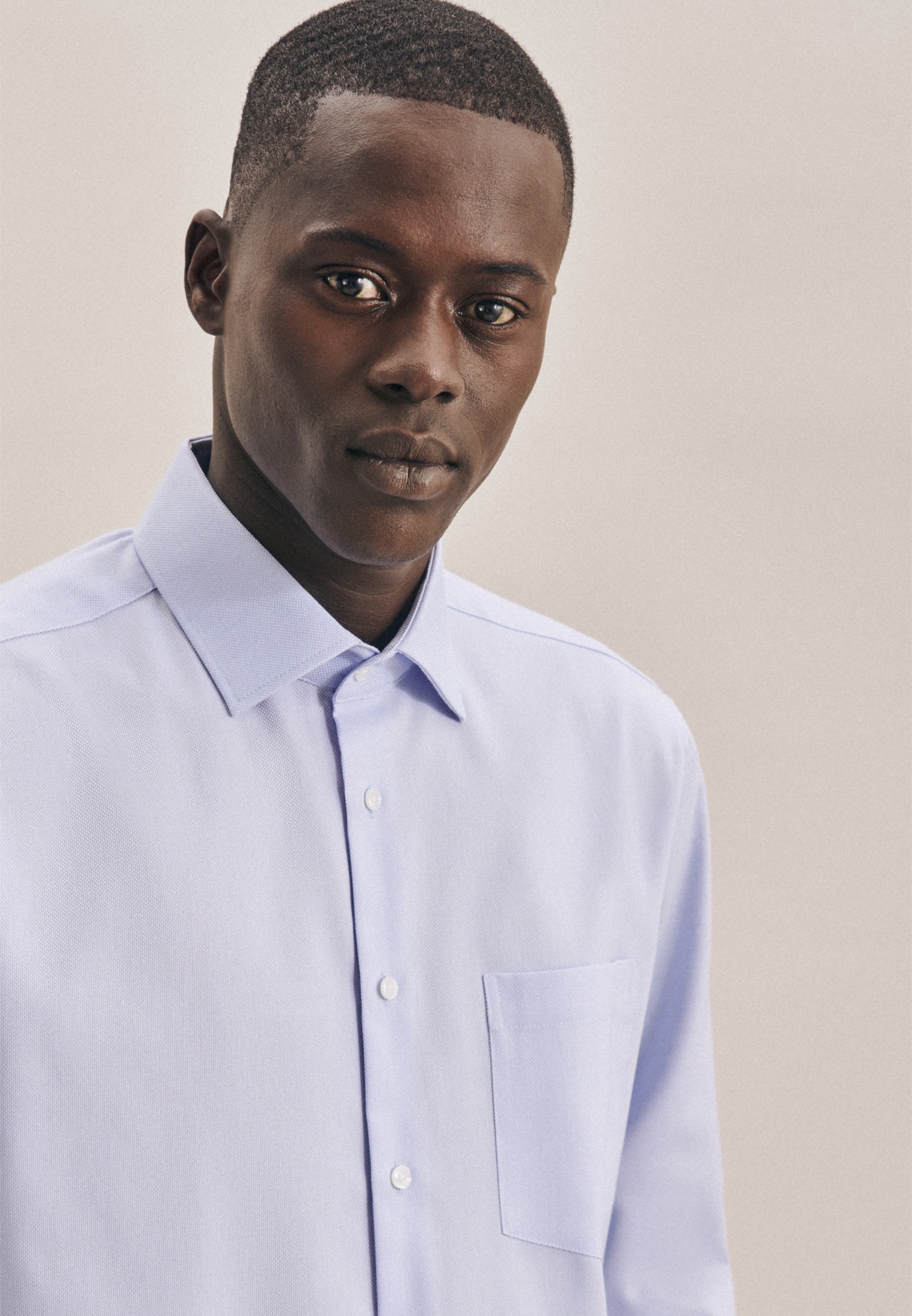 seidensticker Businesshemd »Schwarze Rose« Regular 1/1 Kentkragen Uni