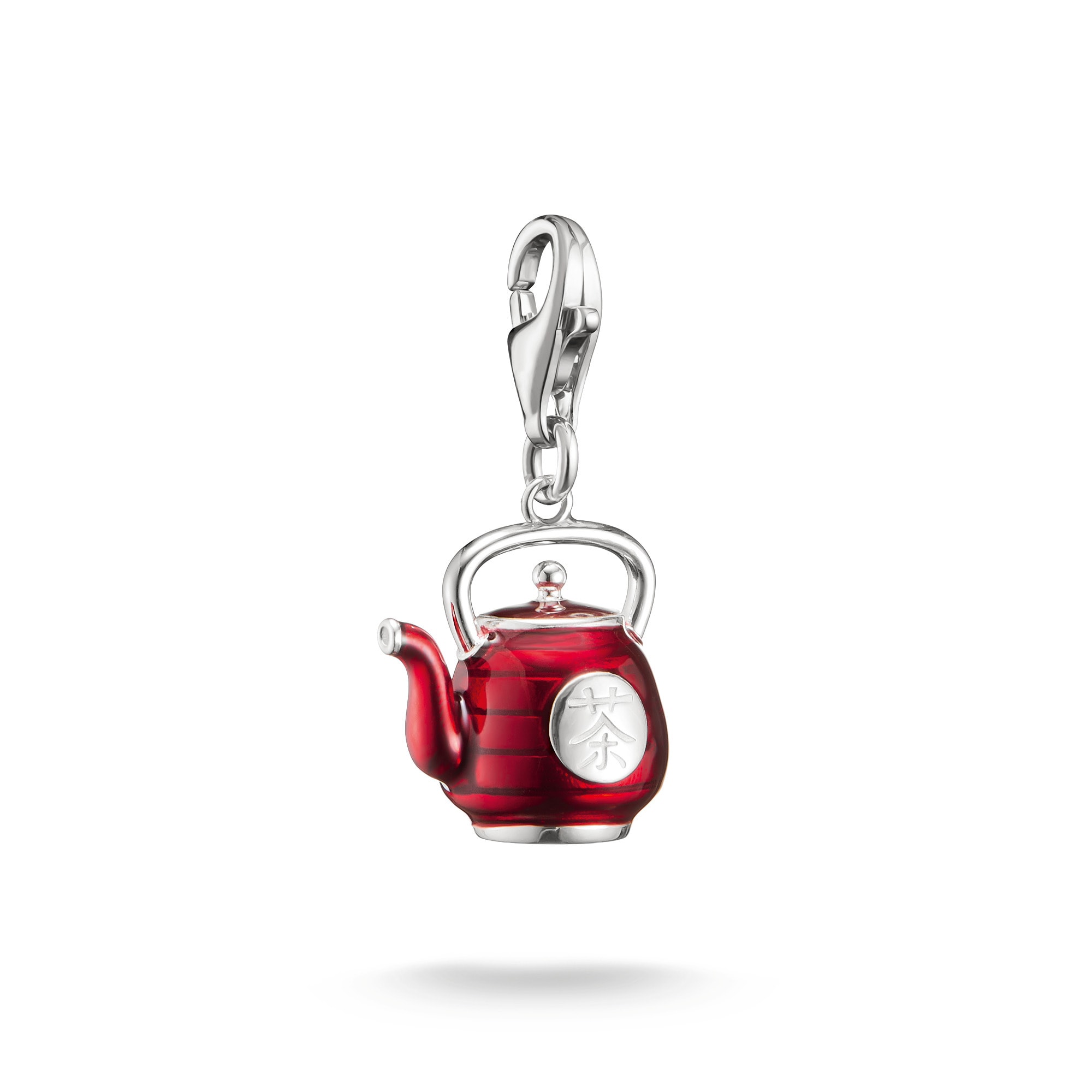 THOMAS SABO Charm-Einhänger »Charm Teekanne - Original« Emaille