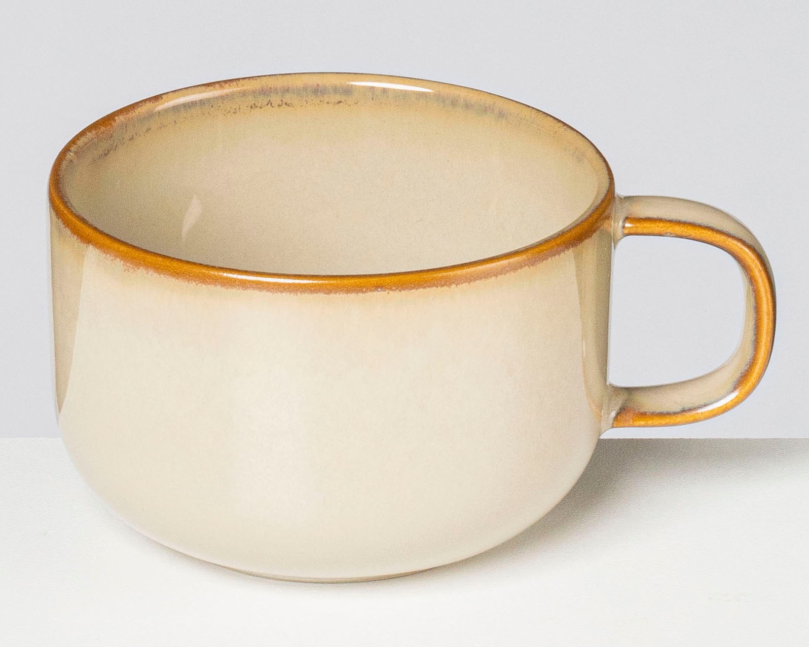 gipfelstück Tasse »Nebelwald«, (Set, 4 tlg.), Scandi-Style, Reaktivglasur, jedes Stück ein Unikat, 4-teilig