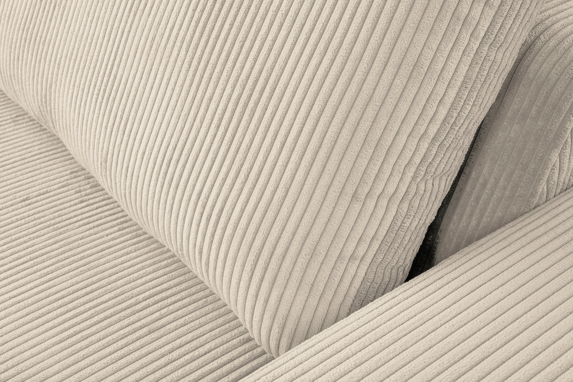 WERK2 Ecksofa »Rio, elegant und bequem, Breite 262cm, L-Form«, Puristisches Design mit maximalem Komfort