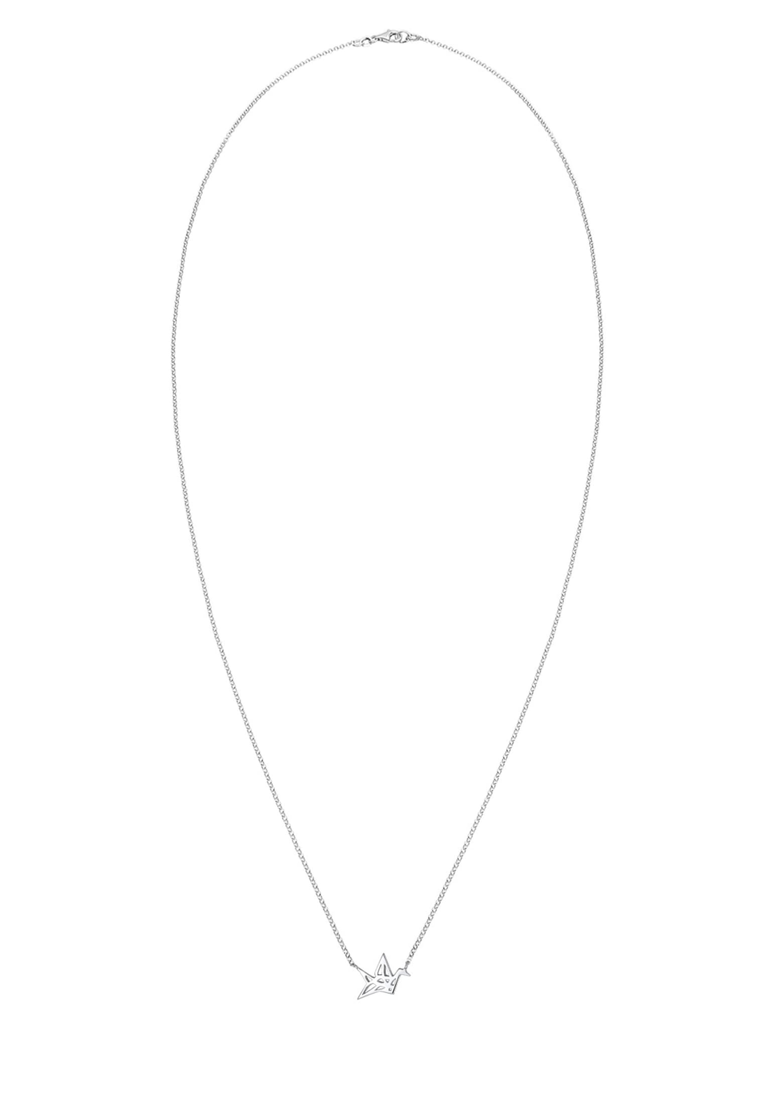 Elli Kette mit Anhänger »Vogel Kranich Oregami Geo 925 Sterling Silber«