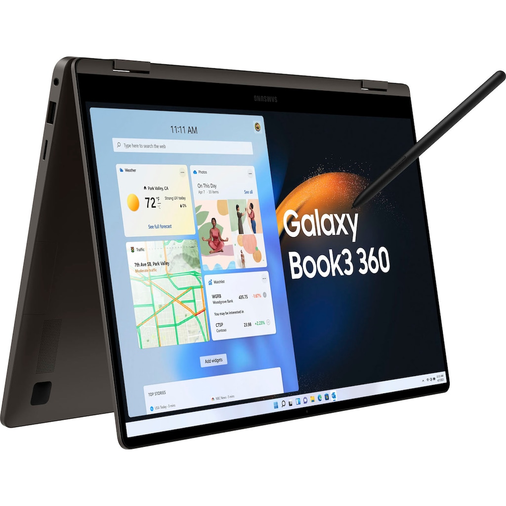 Samsung Notebook »Galaxy Book3 360«, 39,6 cm, / 15,6 Zoll, Intel, Core i5, Iris® Xᵉ Graphics, 512 GB SSD