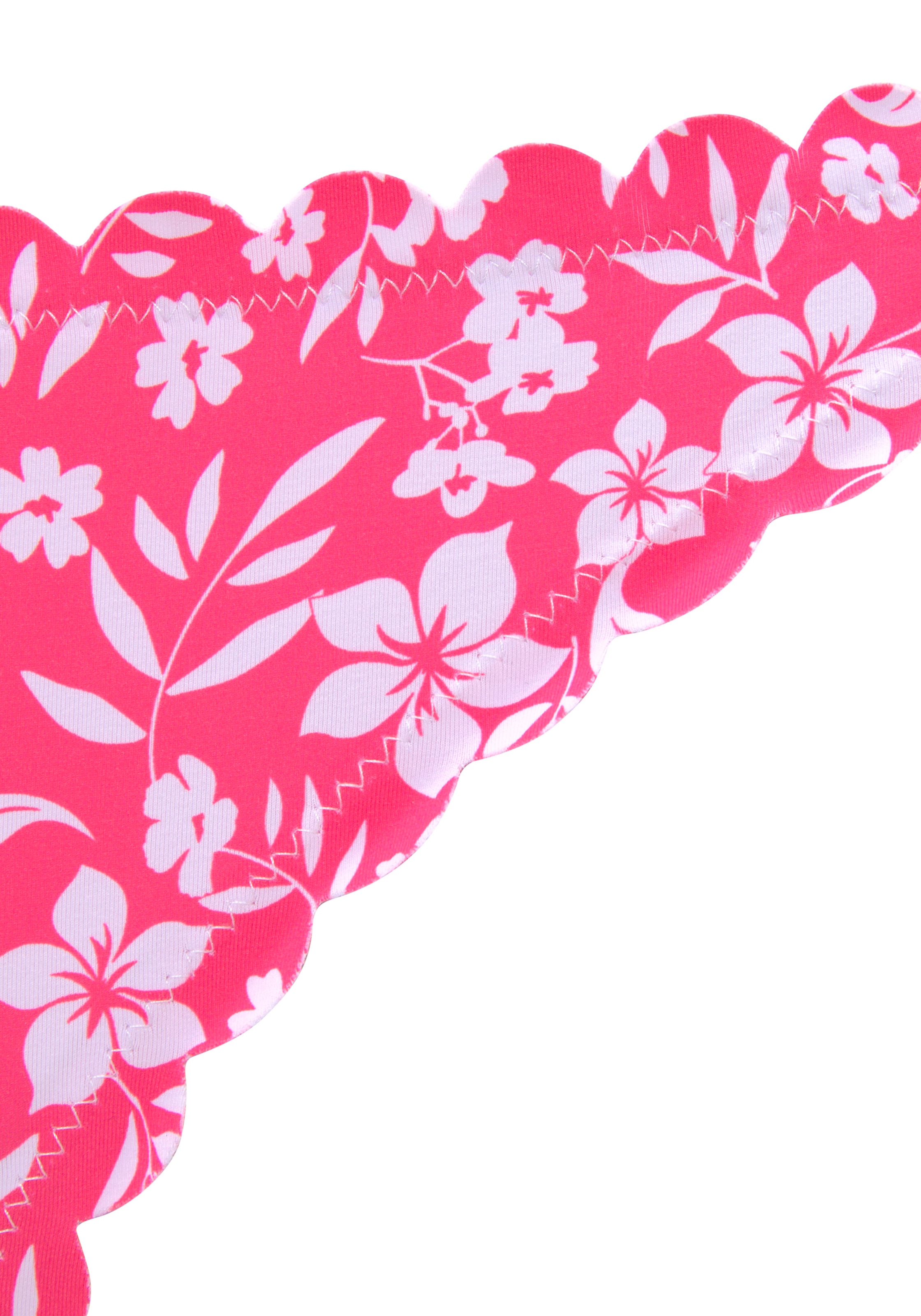 Vivance Bikini-Hose »Leni«, mit gelaserter Wellenkante