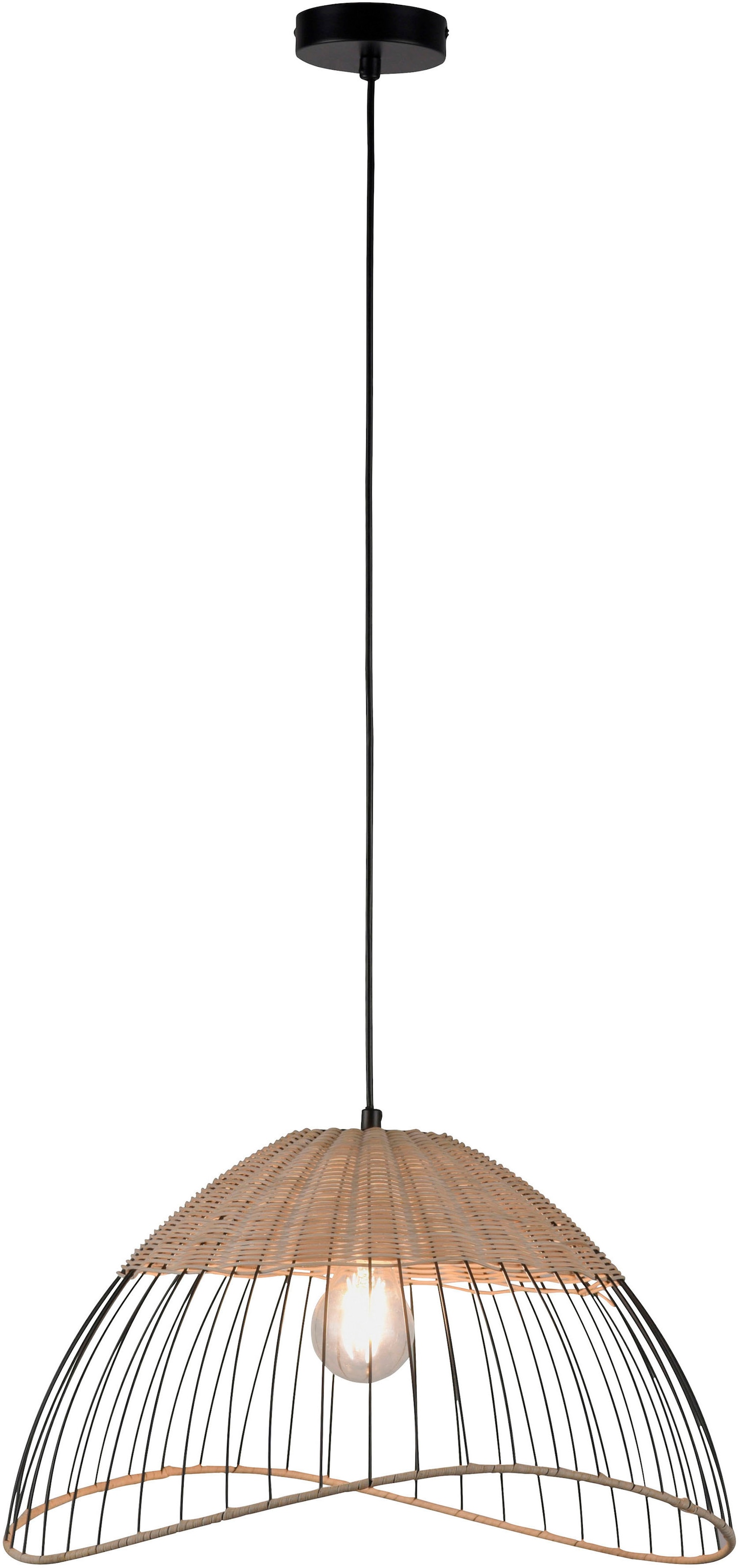 JUST LIGHT Pendelleuchte »KORE« E27 1 Stk. ExklusiveE27