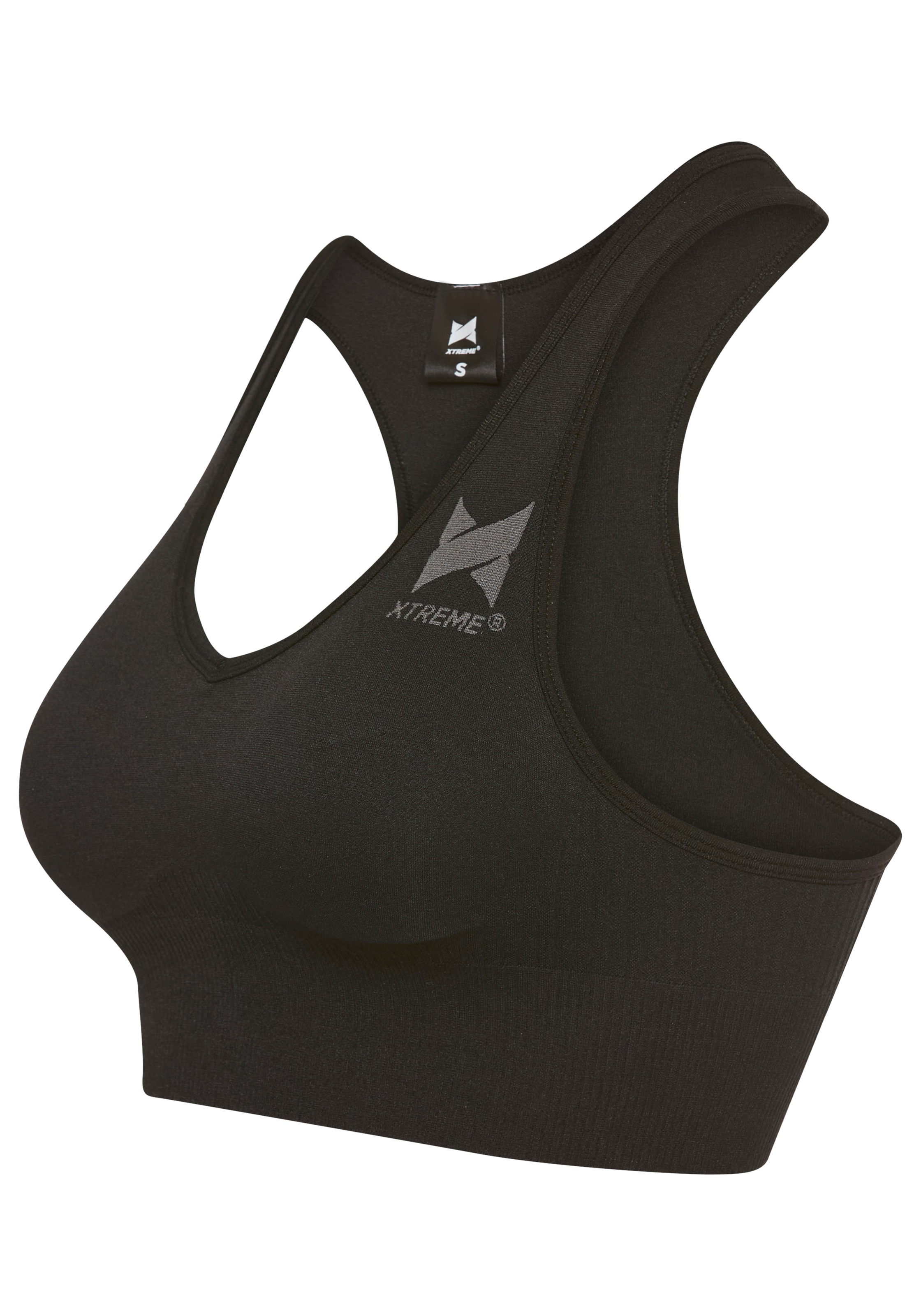 XTREME sockswear Sport-Bustier, mit herausnehmbaren Schalen