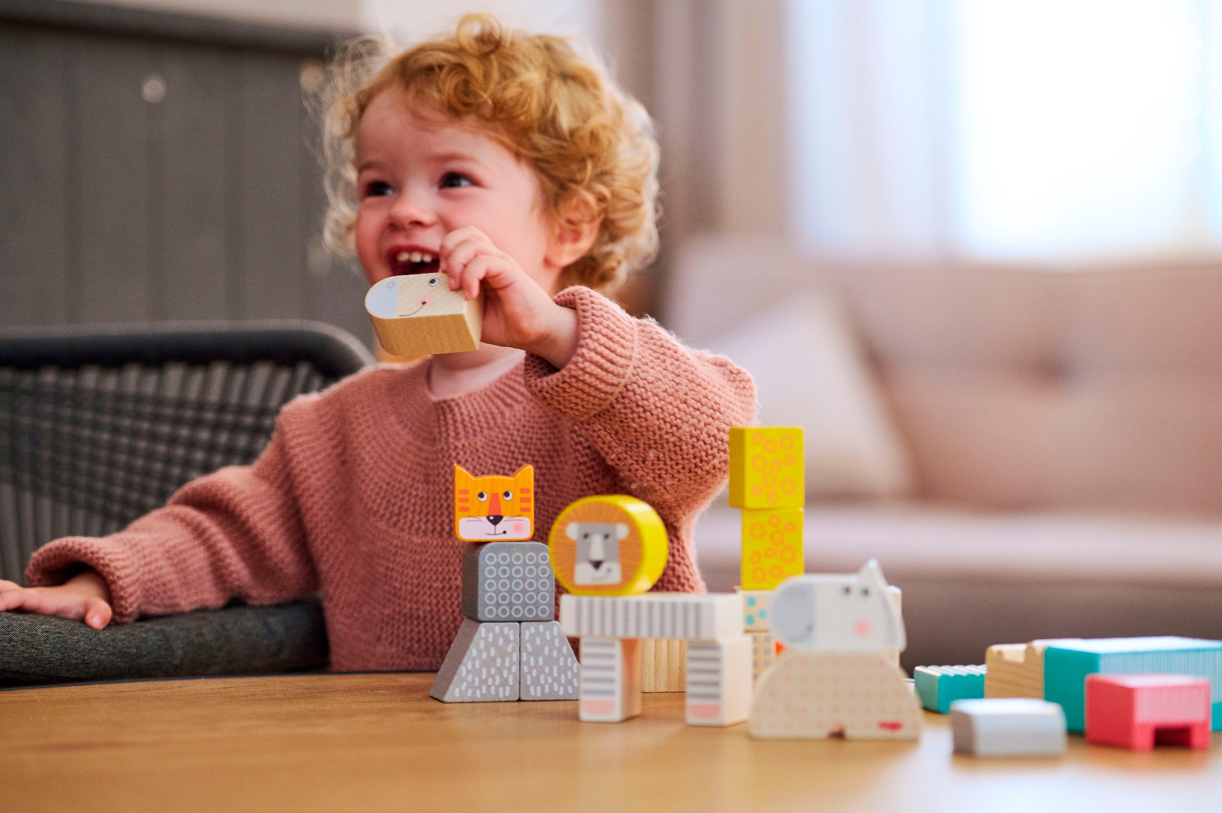 Haba Spielbausteine »Motivbausteine Tierparade«, Made in Germany