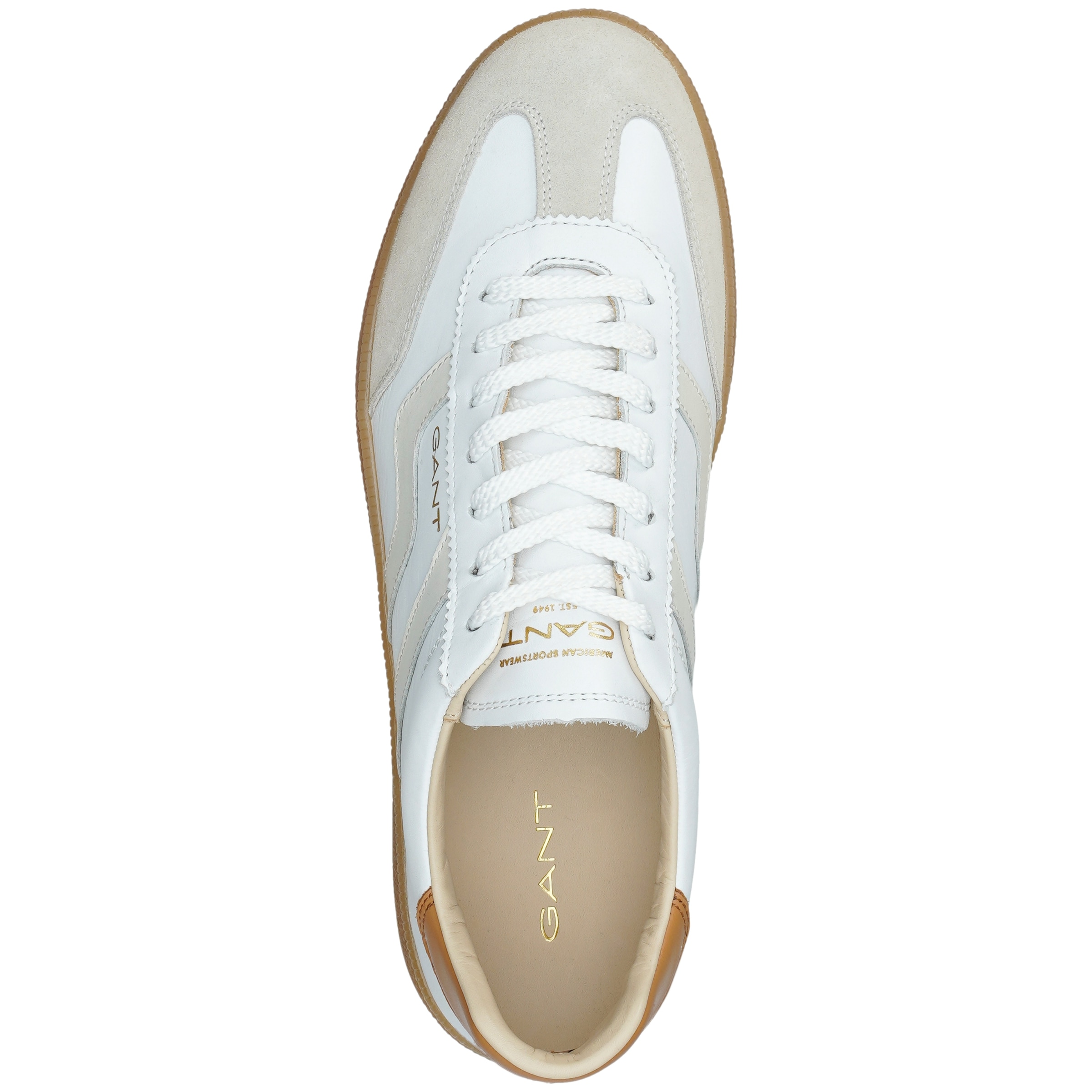 Gant Sneaker »Cuzmo«  Retro Sneaker, Schnürschuh mit Lederinnensohle