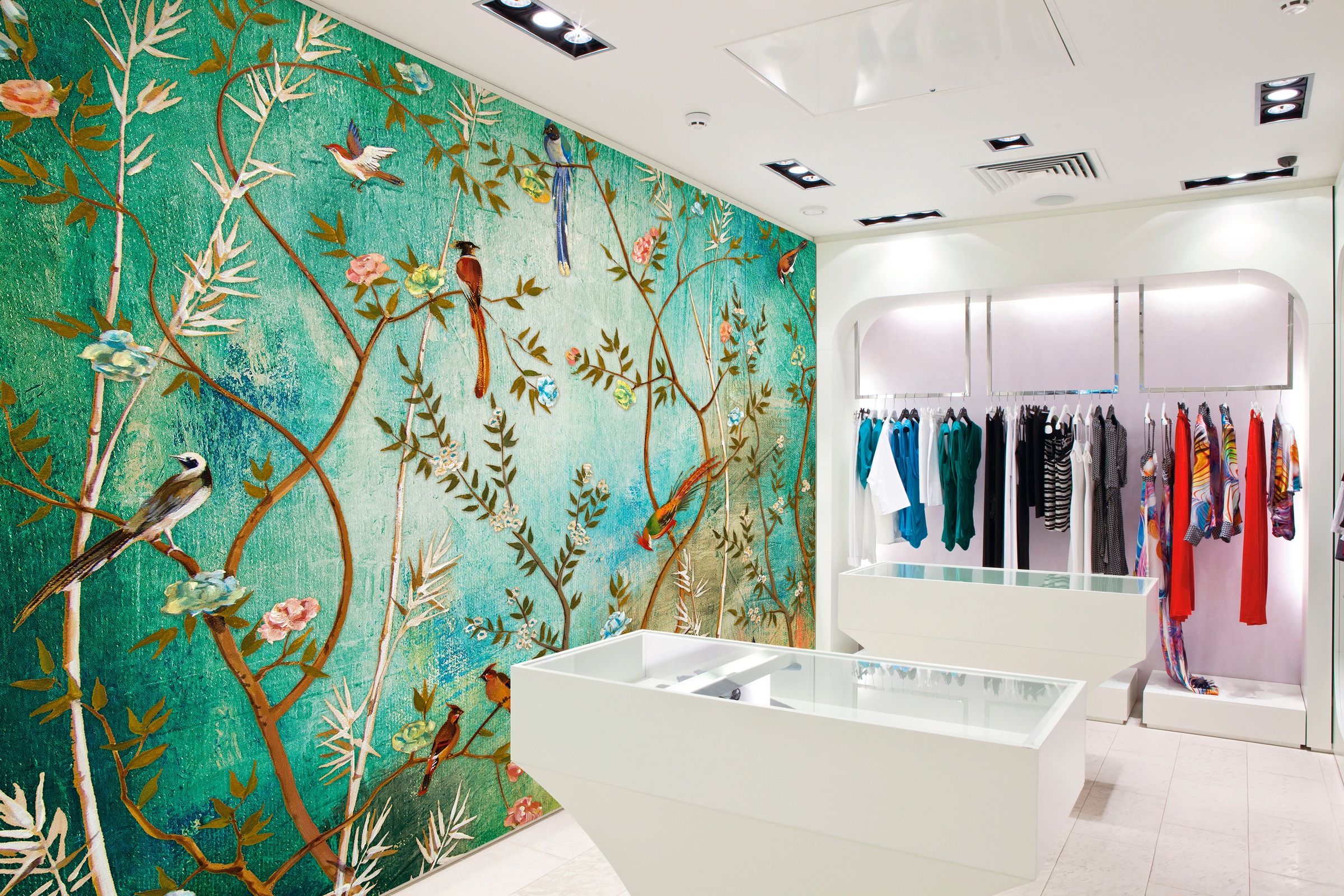 Architects Paper Fototapete »Atelier 47 Paradise 1« floral glatt Vlies, Wand, Schräge, Decke