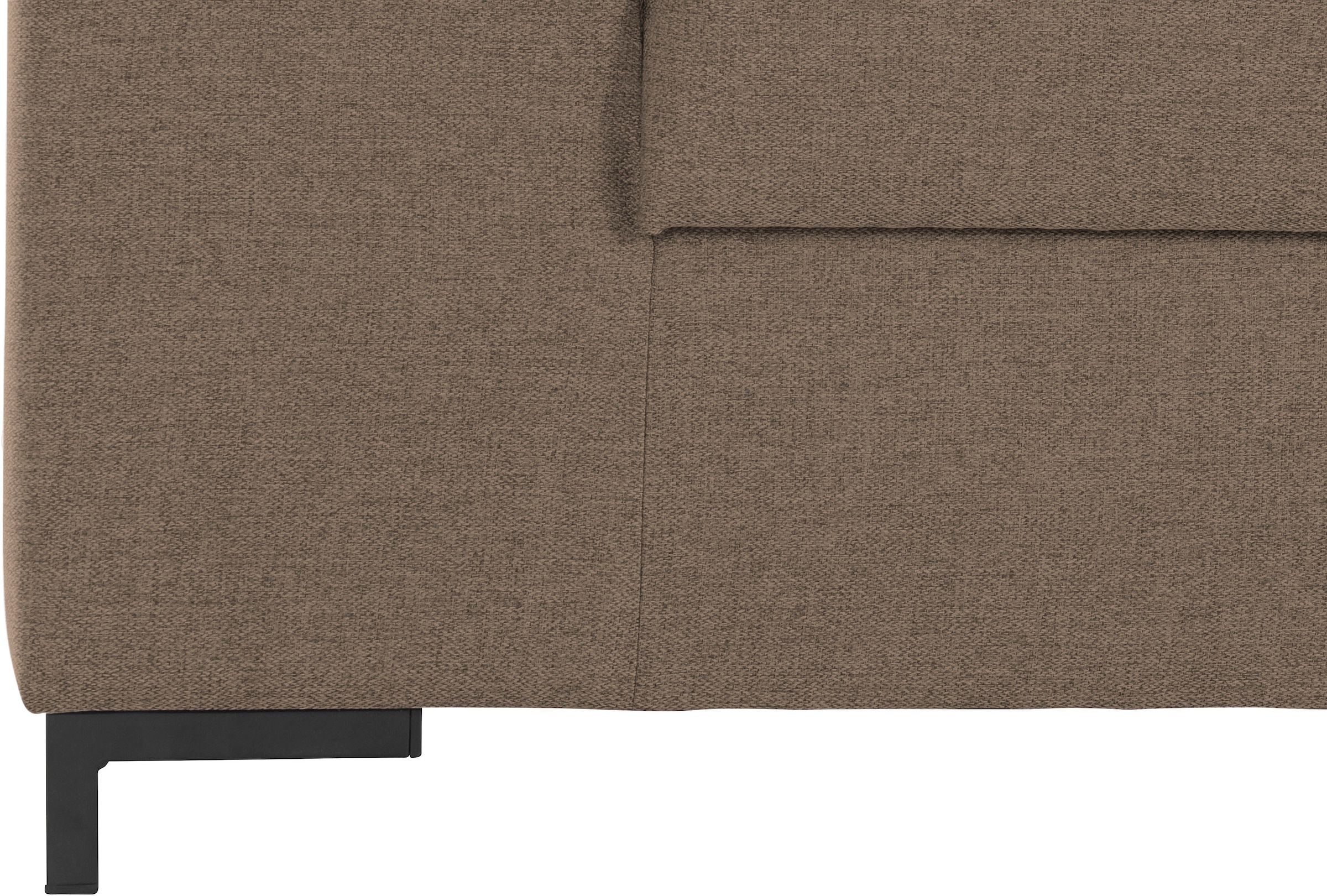 DOMO collection 2-Sitzer »Ledas kubisch und komfortabel, flache Armlehnen, eleganter Fuß,«, in vielen Farben erhältlich