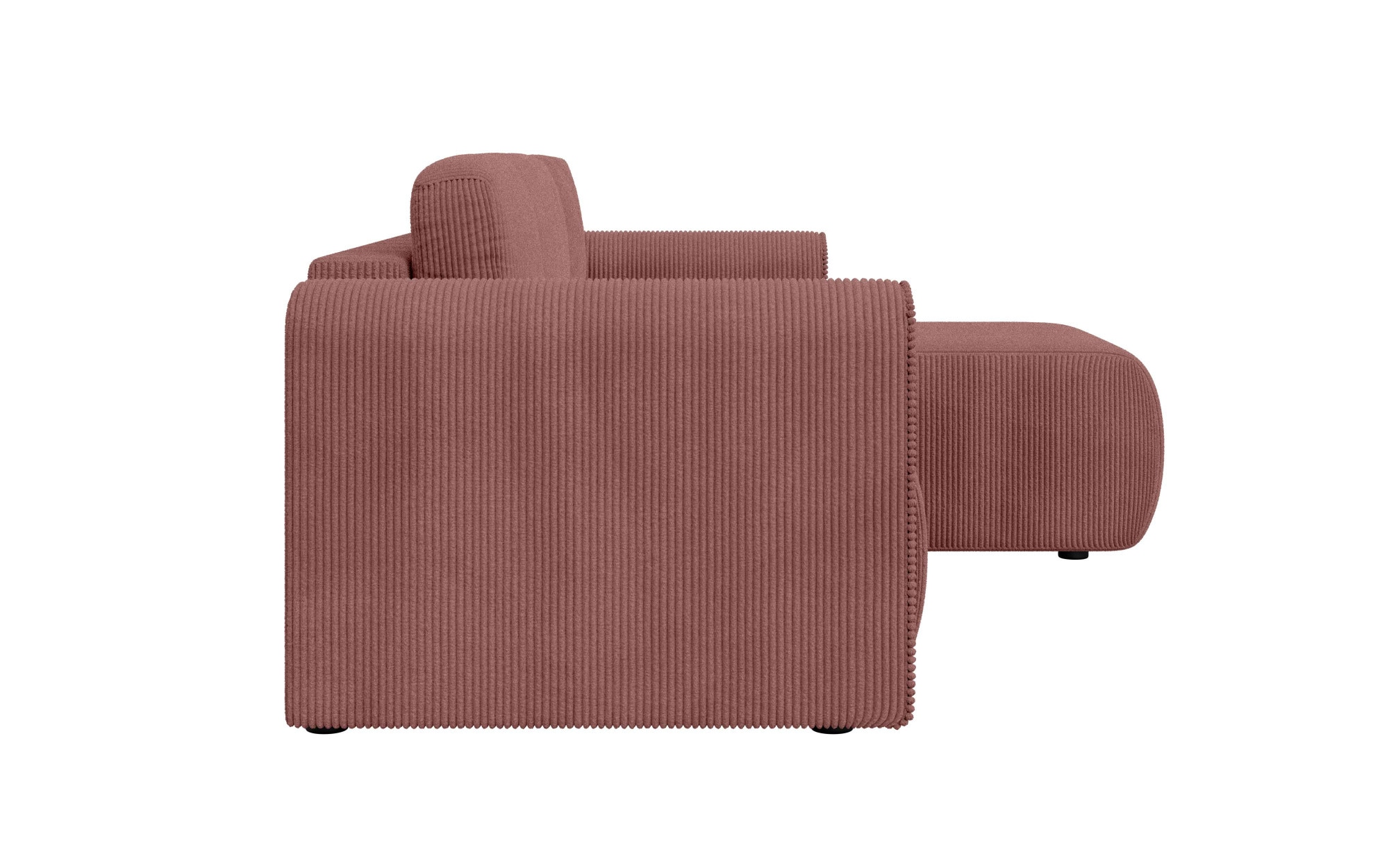 INOSIGN Ecksofa »Zacharia wahlweise Schlafsofa mit Bettkasten, B/T/H 250/166/86 cm«, L-Form mit Wellenunterfederung, Recamiere beidseitig montierbar
