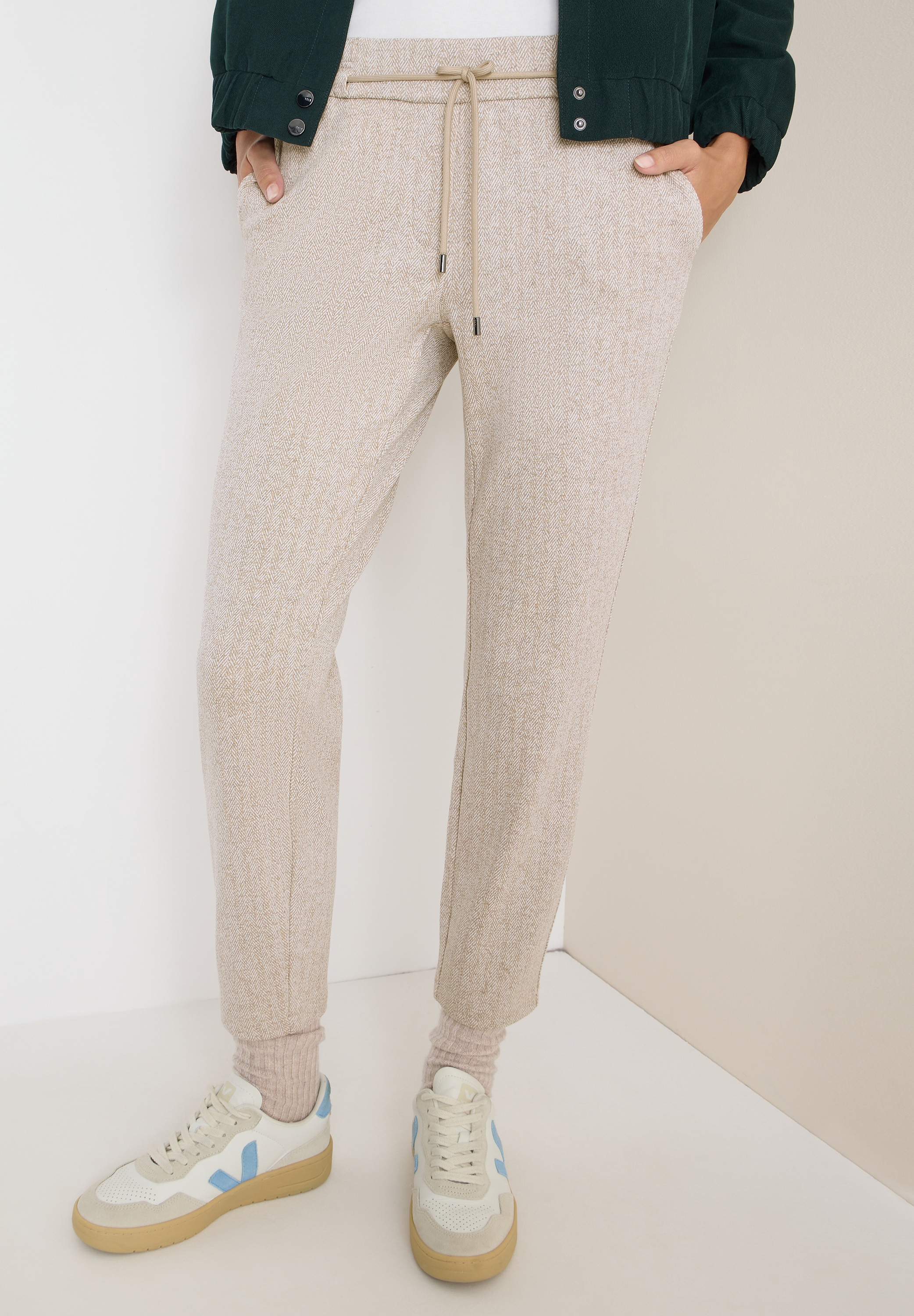 Cecil Schlupfhose »Style Tracey«  mir feinem Streifenmuster und elastischem Bund mit Tunnelzug