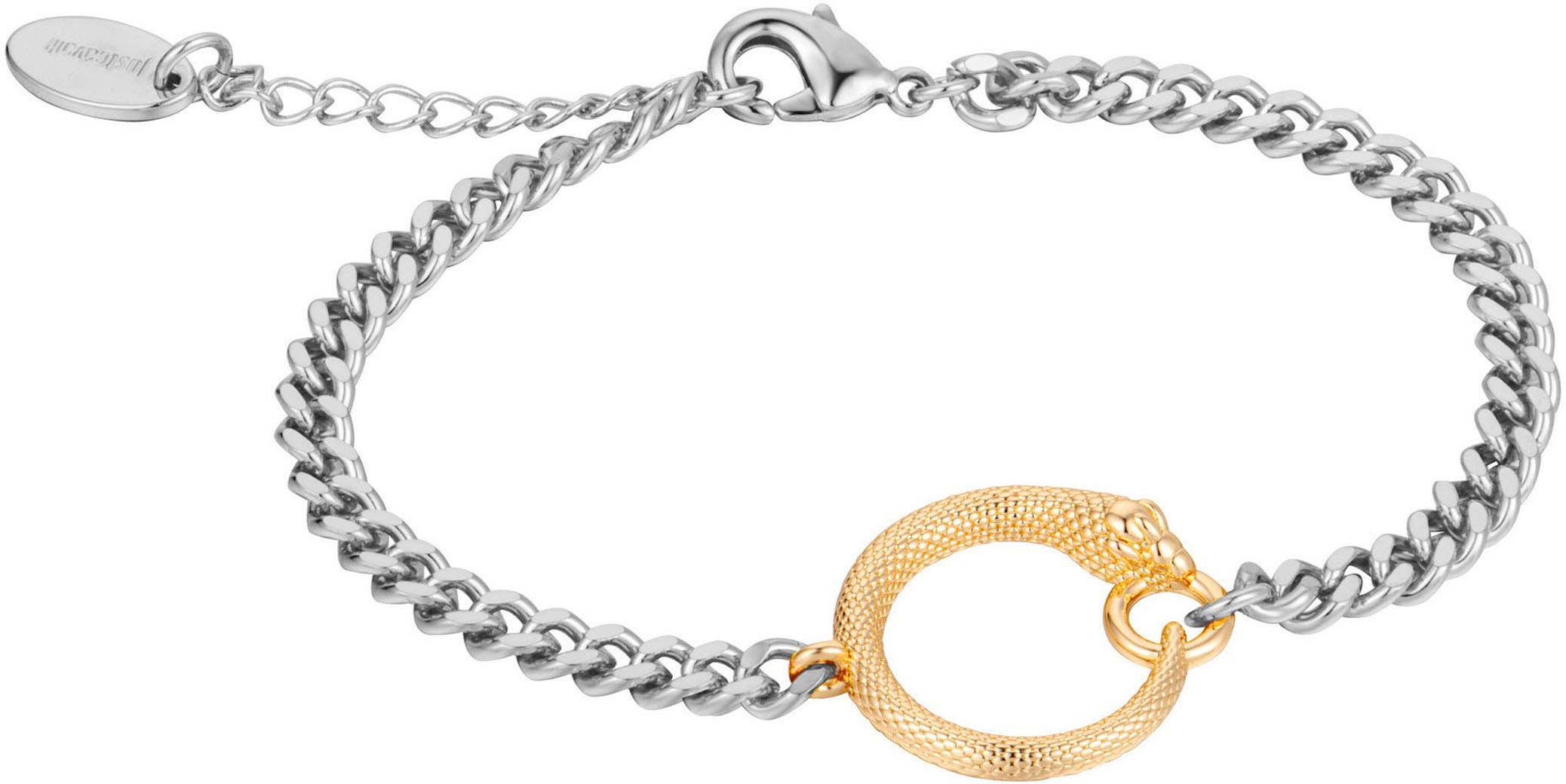 Just Cavalli Time Quarzuhr »Eterna«, (Set, 2 tlg., mit passendem Schmuckarmband), Armbanduhr, Damenuhr, Edelstahlarmband, Ideal auch als Geschenk