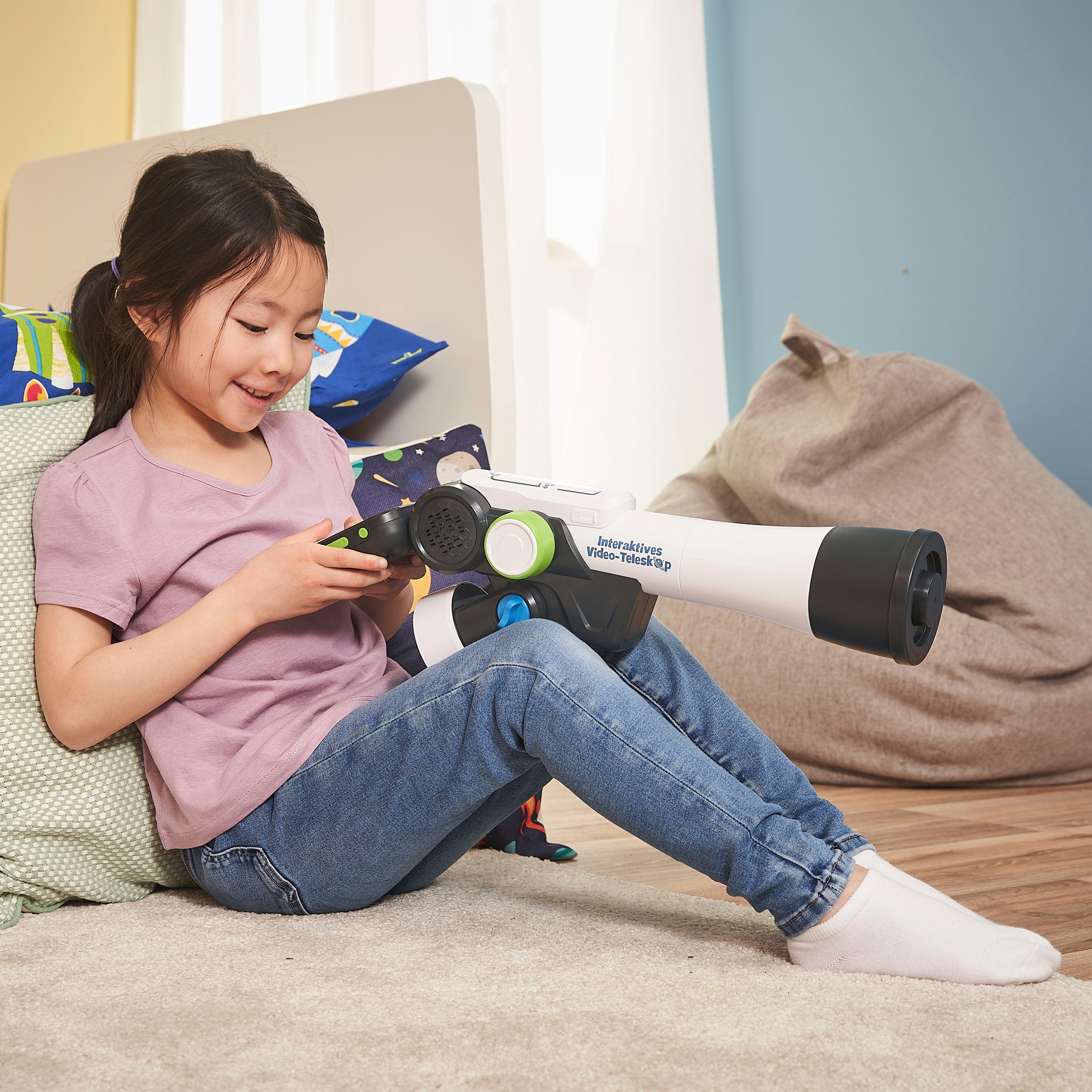 Vtech® Teleskop »Interaktives Video-Teleskop für Kinder«, mit NASA Lerninhalten und Spielen