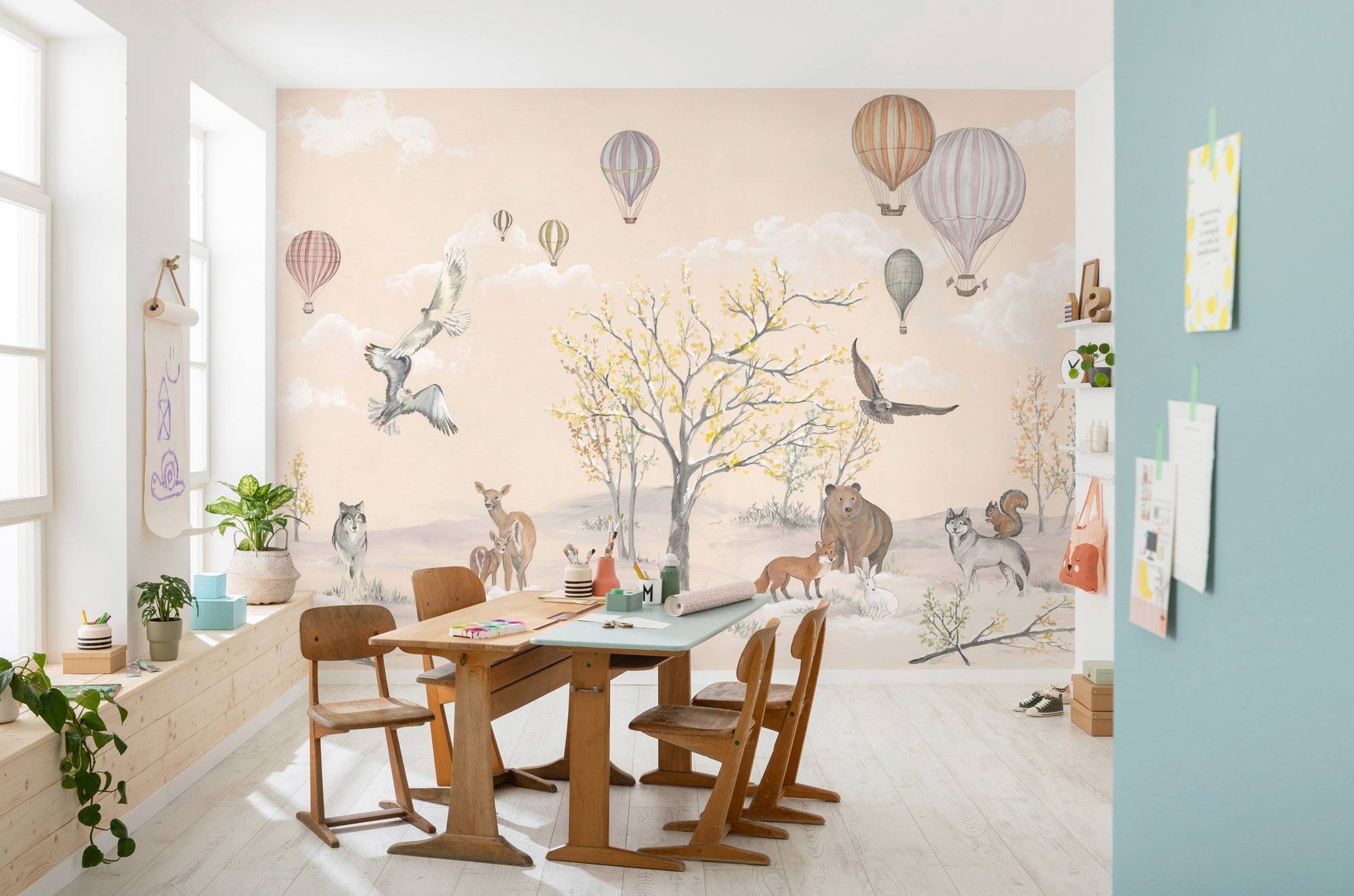 Komar Vliestapete »Digitaldruck Vlies -  Forest Expedition - Größe 450 x 280 cm« bedruckt glatt Kinderzimmer