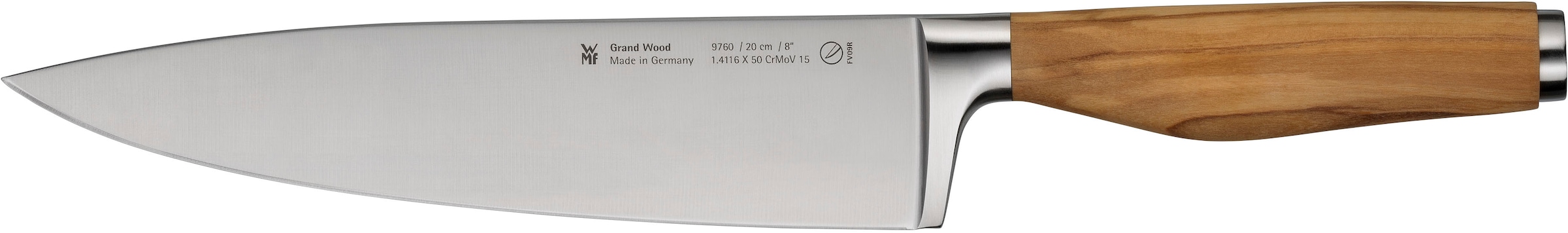 WMF Kochmesser »Grand Wood« 20 cm, Olivenholzgriff, handgeschmiedeter Spezi günstig online kaufen