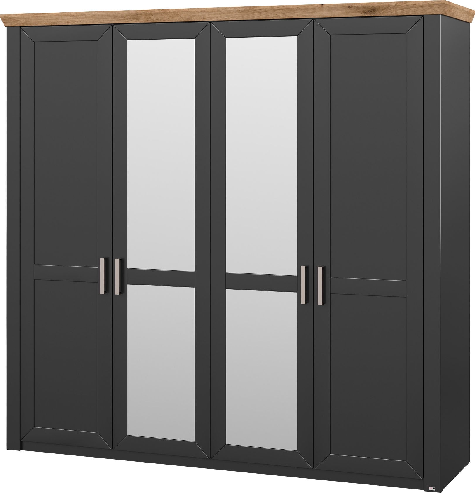 set one by Musterring Kleiderschrank »York Schlafen«, (2 St.), mit Holz- un günstig online kaufen