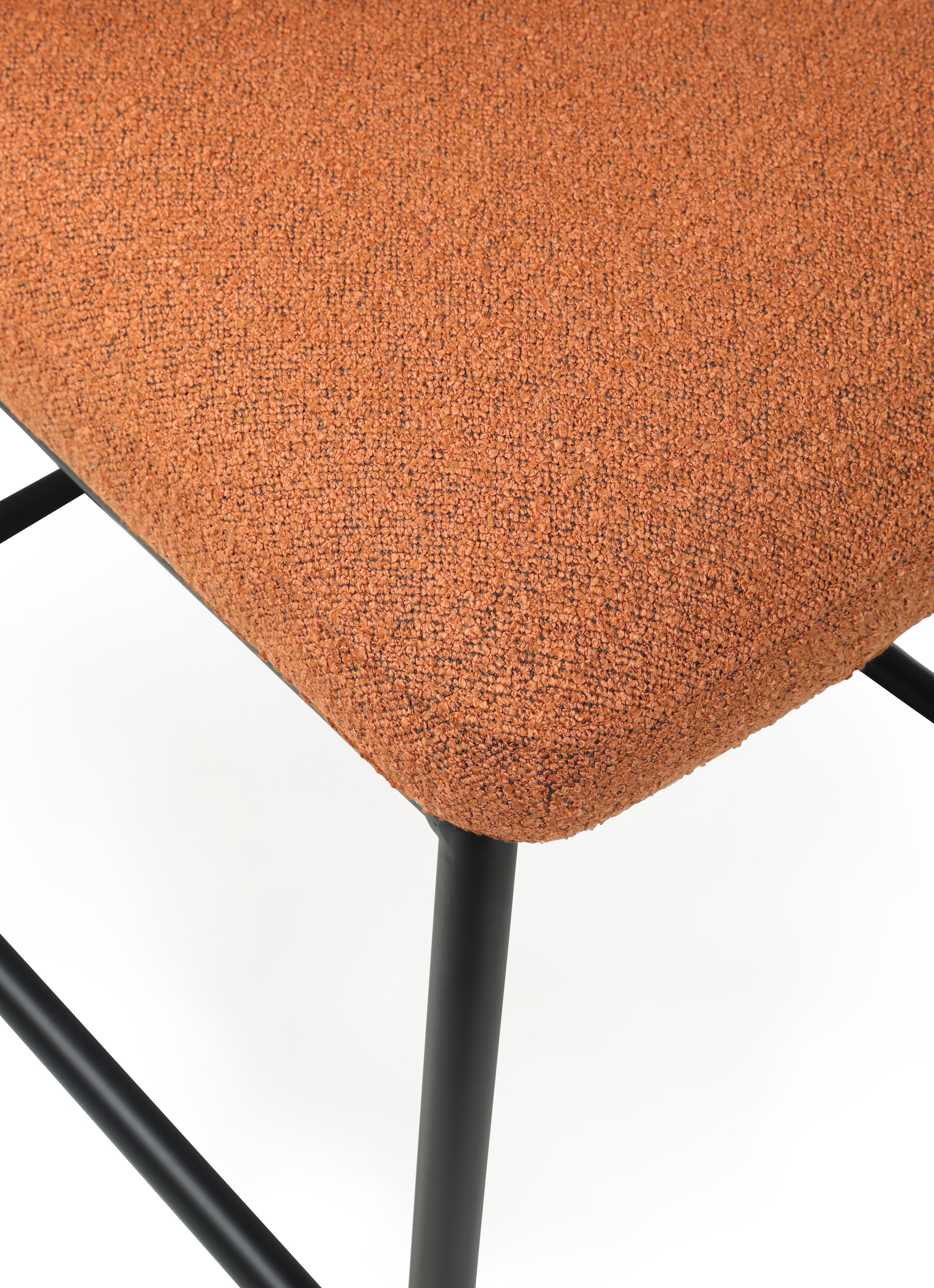 TOM TAILOR HOME Freischwinger »PEBBLE CHAIR«, (Set), 2 St., Webstoff Bouclé, Esszimmerstuhl, Freischwinger, 140 kg belastbar, Rundrohrgestell