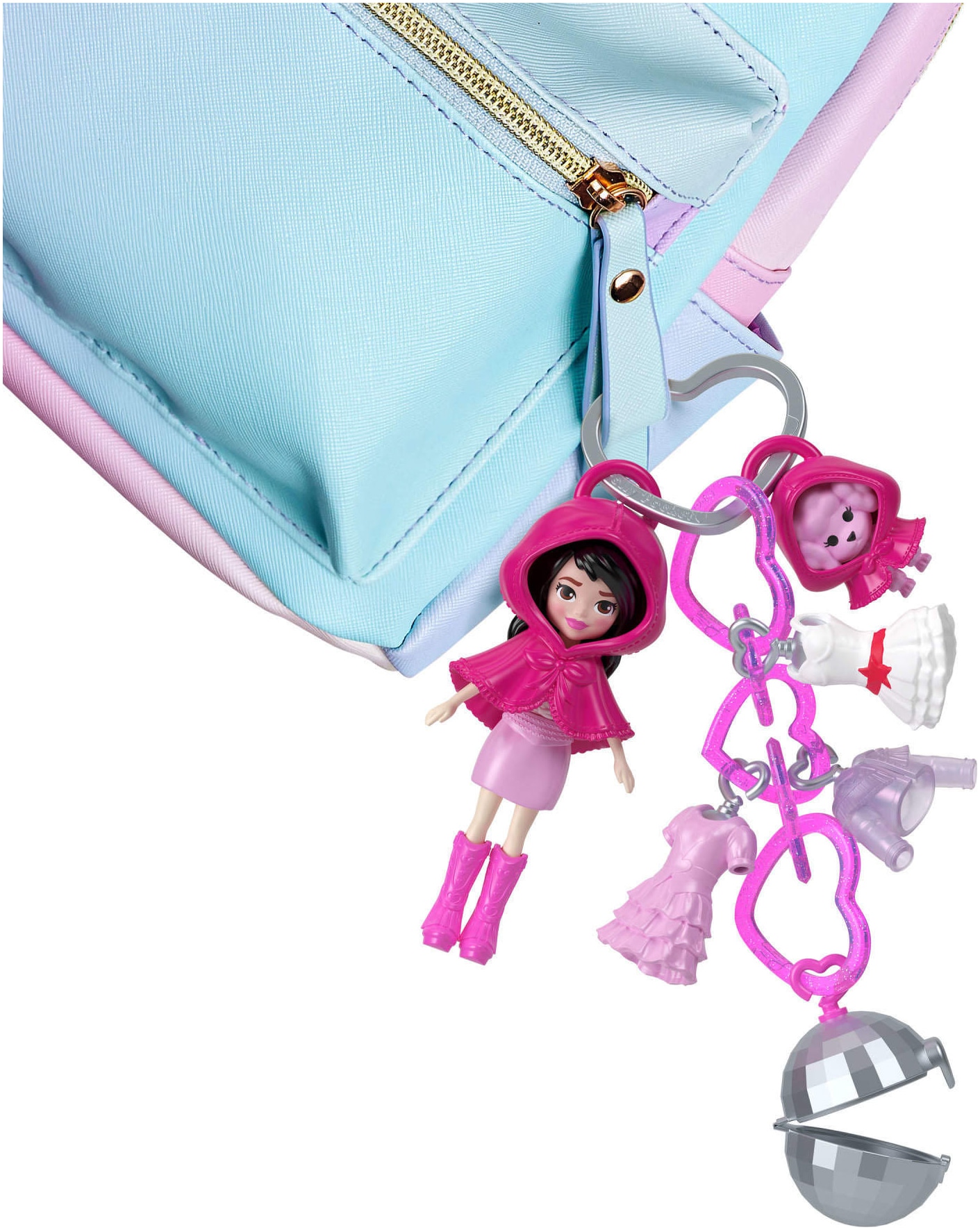 Polly Pocket Spielwelt »Anhänger« Lieferung erfolgt sortiert - Abbildungen dienen als Beispiele