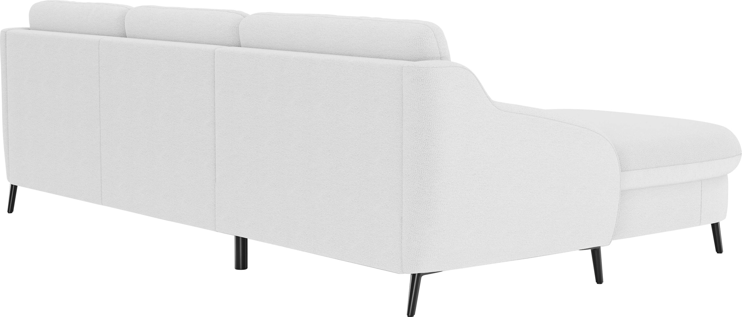 sit&more Ecksofa »Soul L-Form«, wahlweise mit Bettfunktion und Bettkasten oder Schubkasten