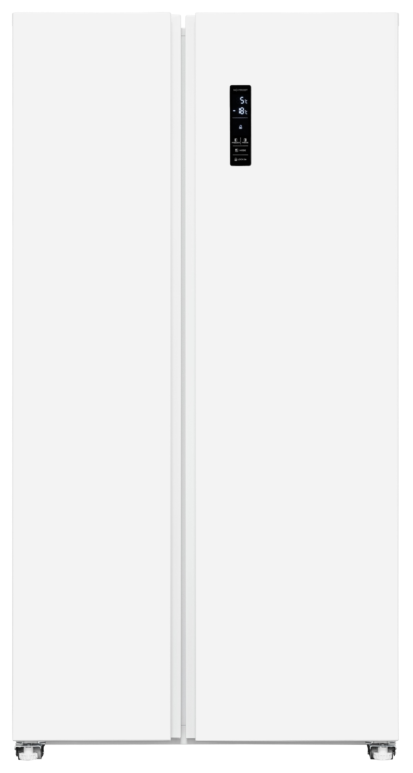 exquisit Side-by-Side SBS46-040D weiss »SBS46-040D weiss« 177 cm hoch 91 cm breit