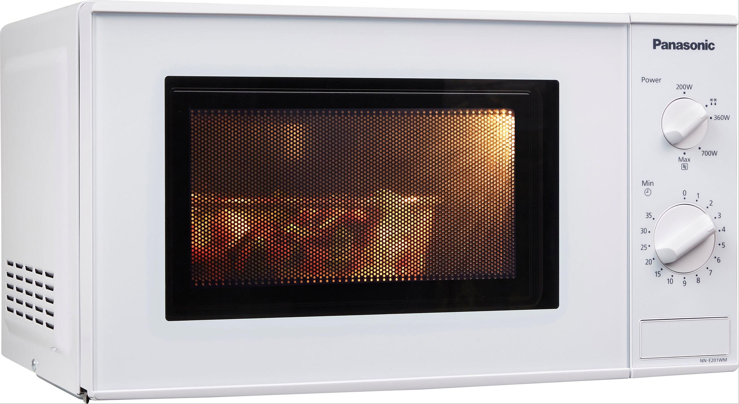PANASONIC Mikrowelle »NN-E201W« Mikrowelle 1100 W weiß