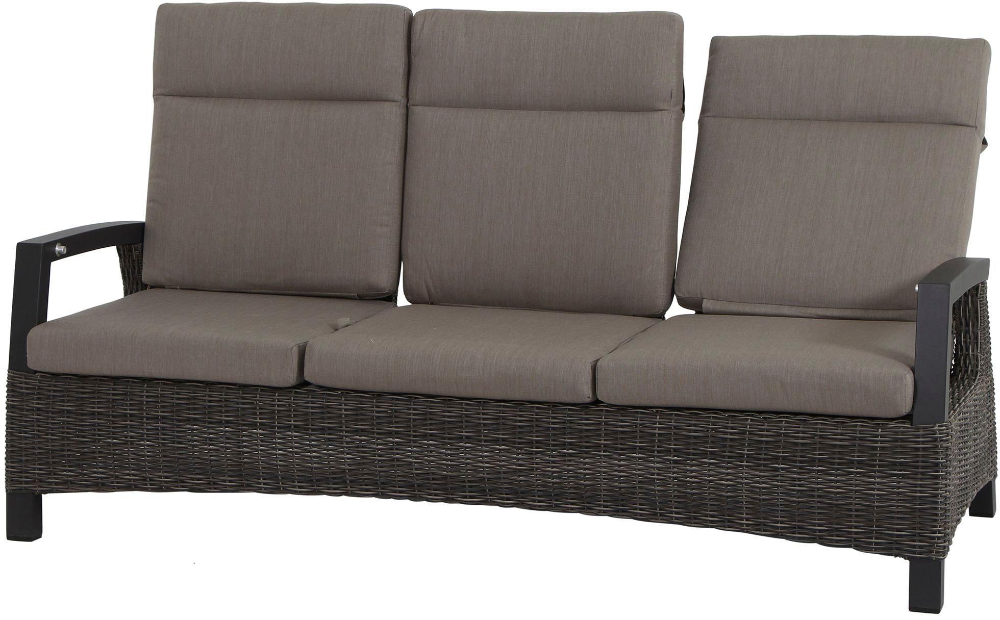 Siena Garden Gartenlounge-Set »Corido«, (Set, 9 tlg.), bestehend aus 2 Sesseln, 1 Sofa, 1 Tisch und 5 Auflagen