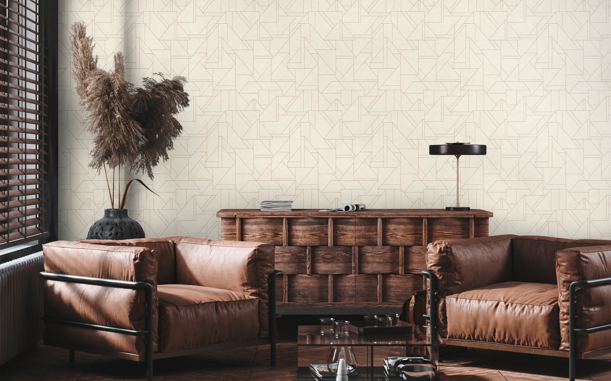 living walls Vliestapete »Metropolitan Stories. Travel Styles. Tapete mit Grafik«, metallic-Metall-Effekte-gemustert, Metallic-Tapete Grafisch Elegant Tapeten Wohnzimmer Schlafzimmer Flur