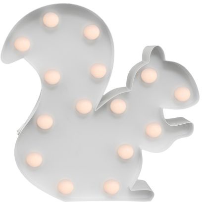 MARQUEE LIGHTS LED Dekolicht »Squirrel« LED-Modul 1 Stk. Warmweiß Wandlampe günstig online kaufen
