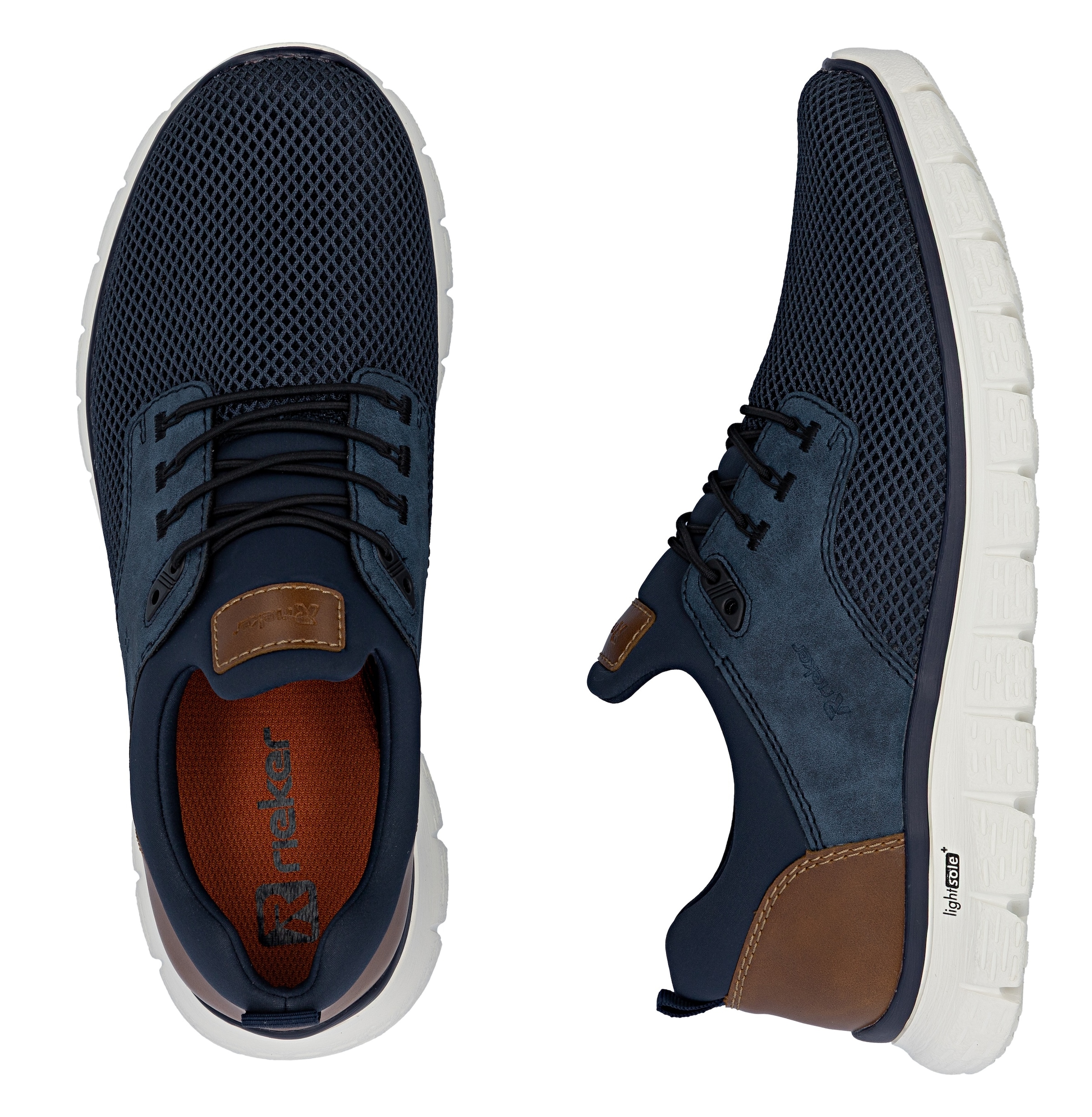 Rieker Slip-On Sneaker  Trekking Sandale, Sommerschuh, Freizeitschuh mit Gummizug