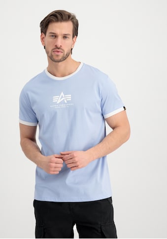 Alpha Industries T-Shirt »Alpha Industries Men - T-Shirts Basic T Contrast ML« kaufen