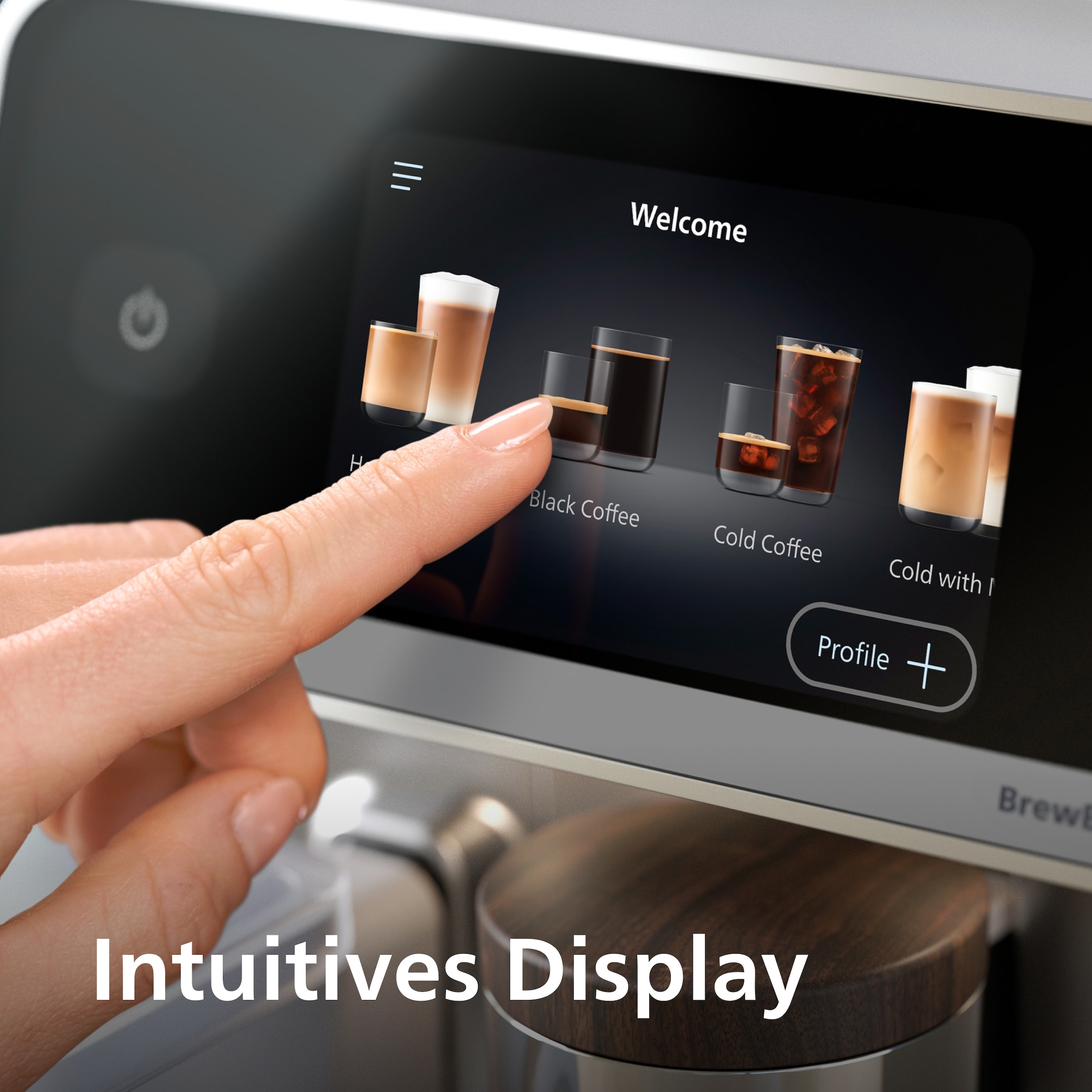 Philips Kaffeevollautomat »EP8757/20 8000 Series Café Aromis, 50 Getränke (heiß oder eisgekühlt)« über 50 heiße und kalte Getränke, mit LatteGo Pro-Milchsystem, Silber