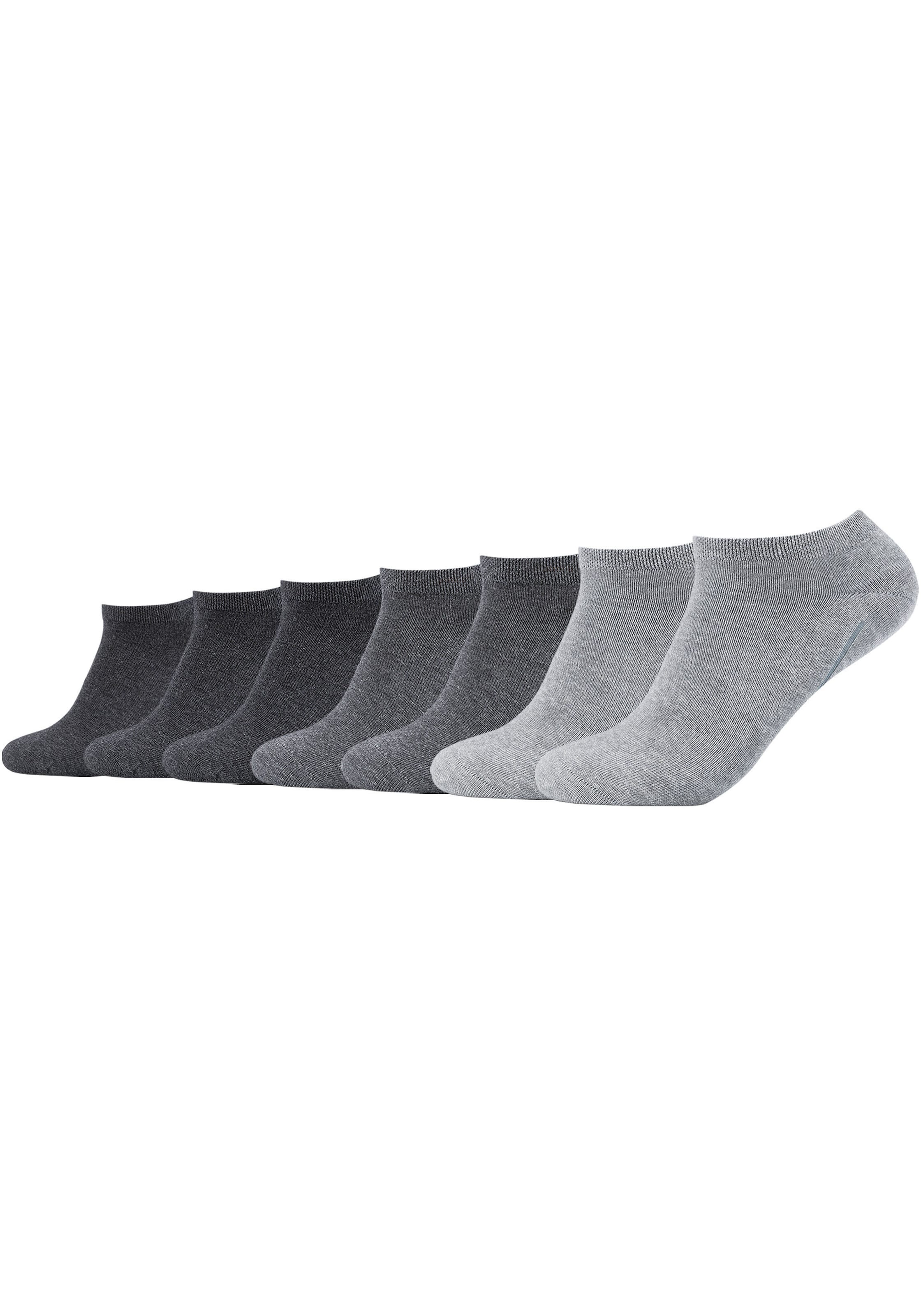 Camano Sneakersocken »ca-soft«, (7 Paar), mit weichem Komfortbund ohne drückende Nähte