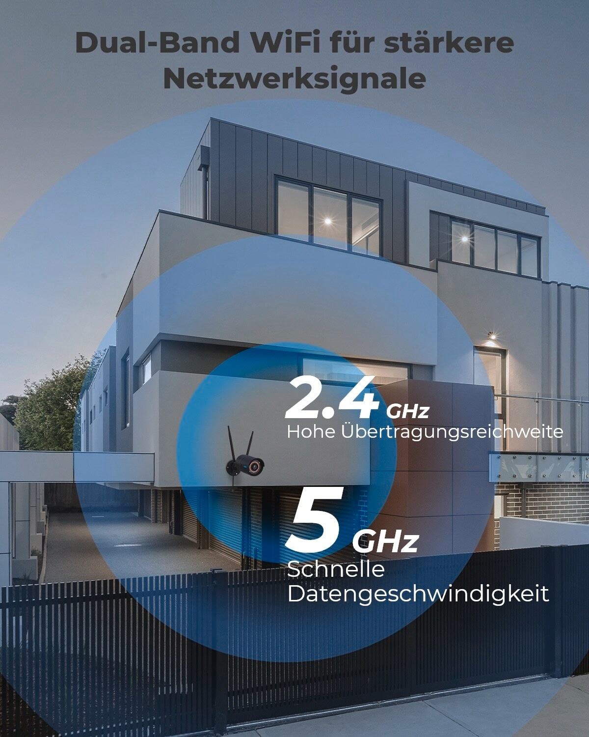 Reolink Überwachungskamera »W320-B WiFi-Outdoor«, Außenbereich