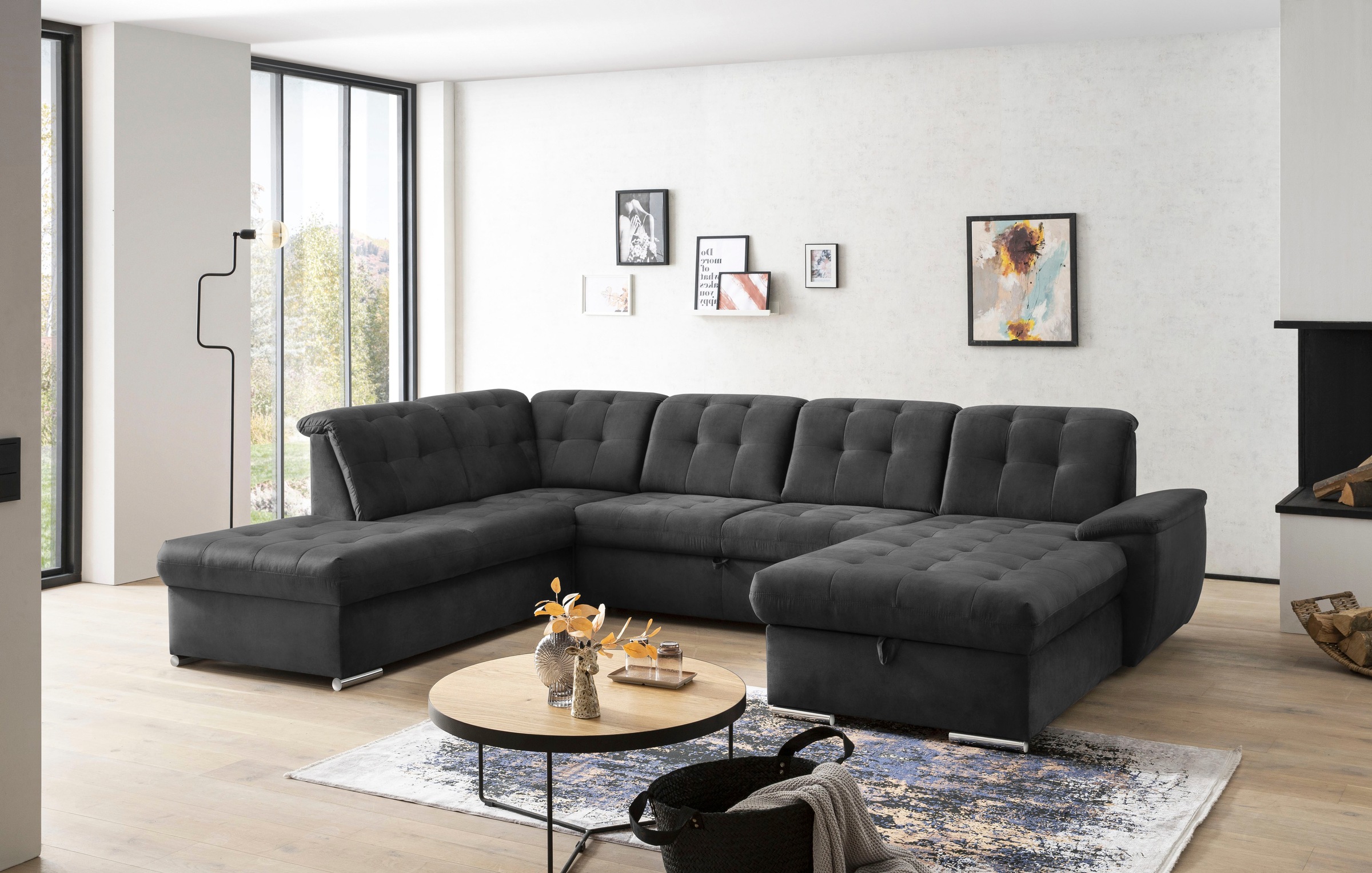 exxpo - sofa fashion Wohnlandschaft »Durango, aufwendige Sitz- und Rückenve günstig online kaufen