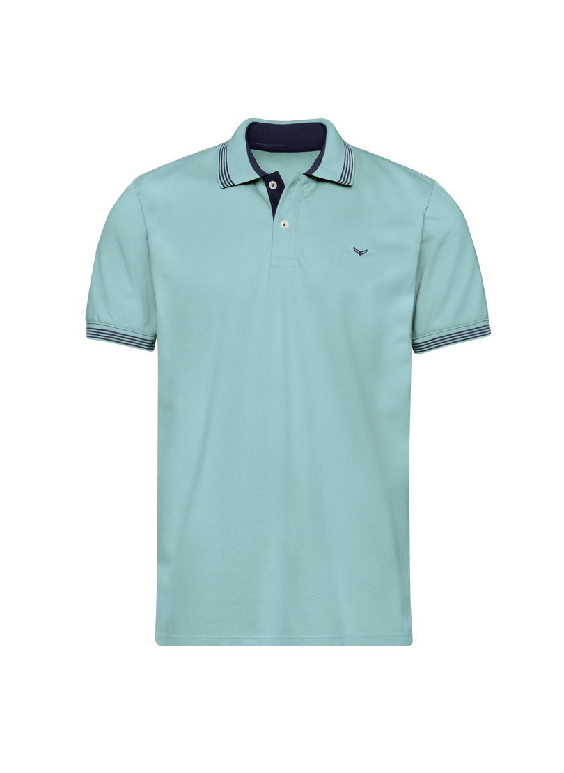 Trigema Poloshirt »TRIGEMA Poloshirt mit kontrastfarbigen Akzenten«, (1 tlg.)