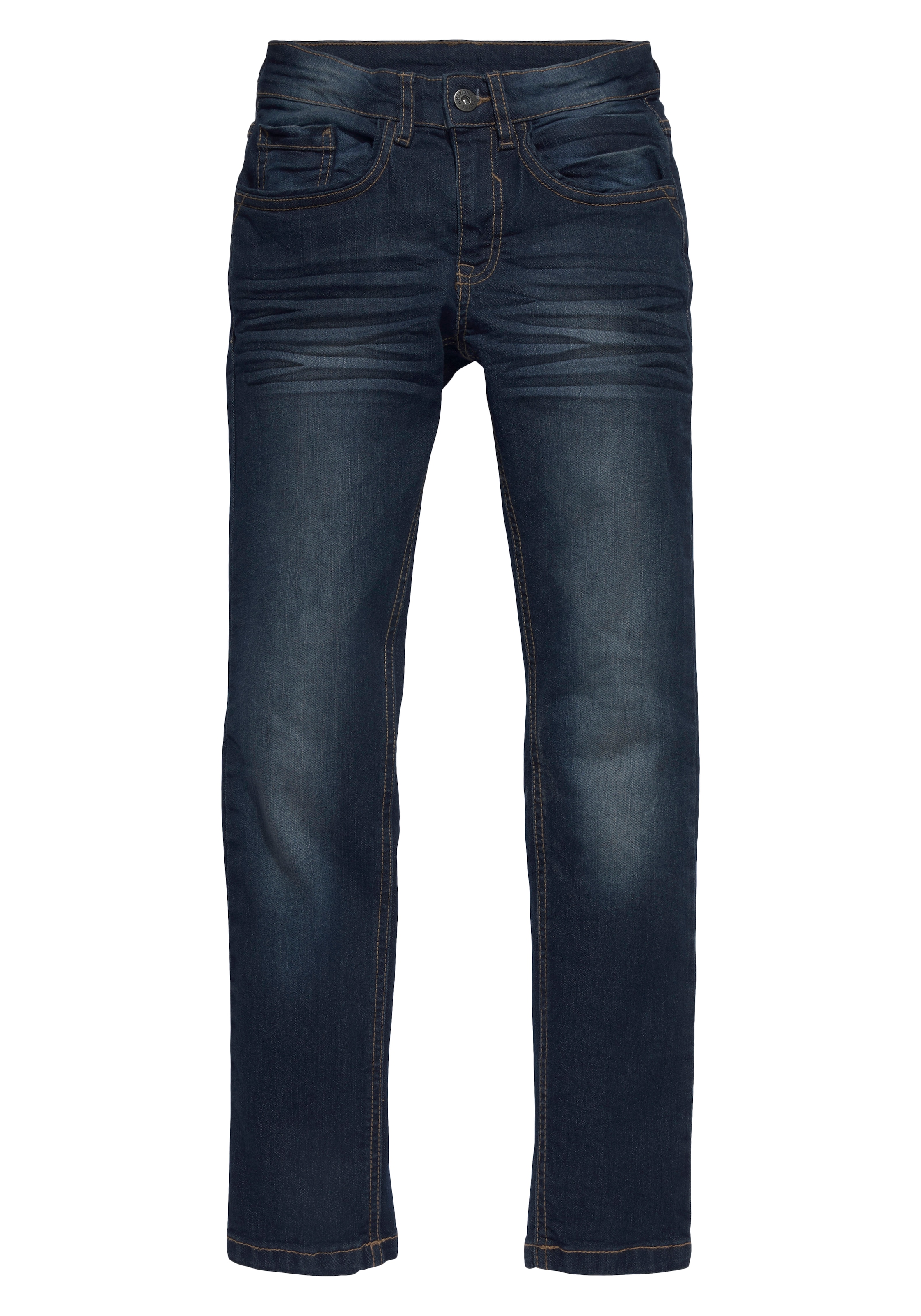 Arizona Stretch-Jeans »Regular fit Jeans«, schmaler Schnitt, 5-Pocket-Stil, normale Leibhöhe
