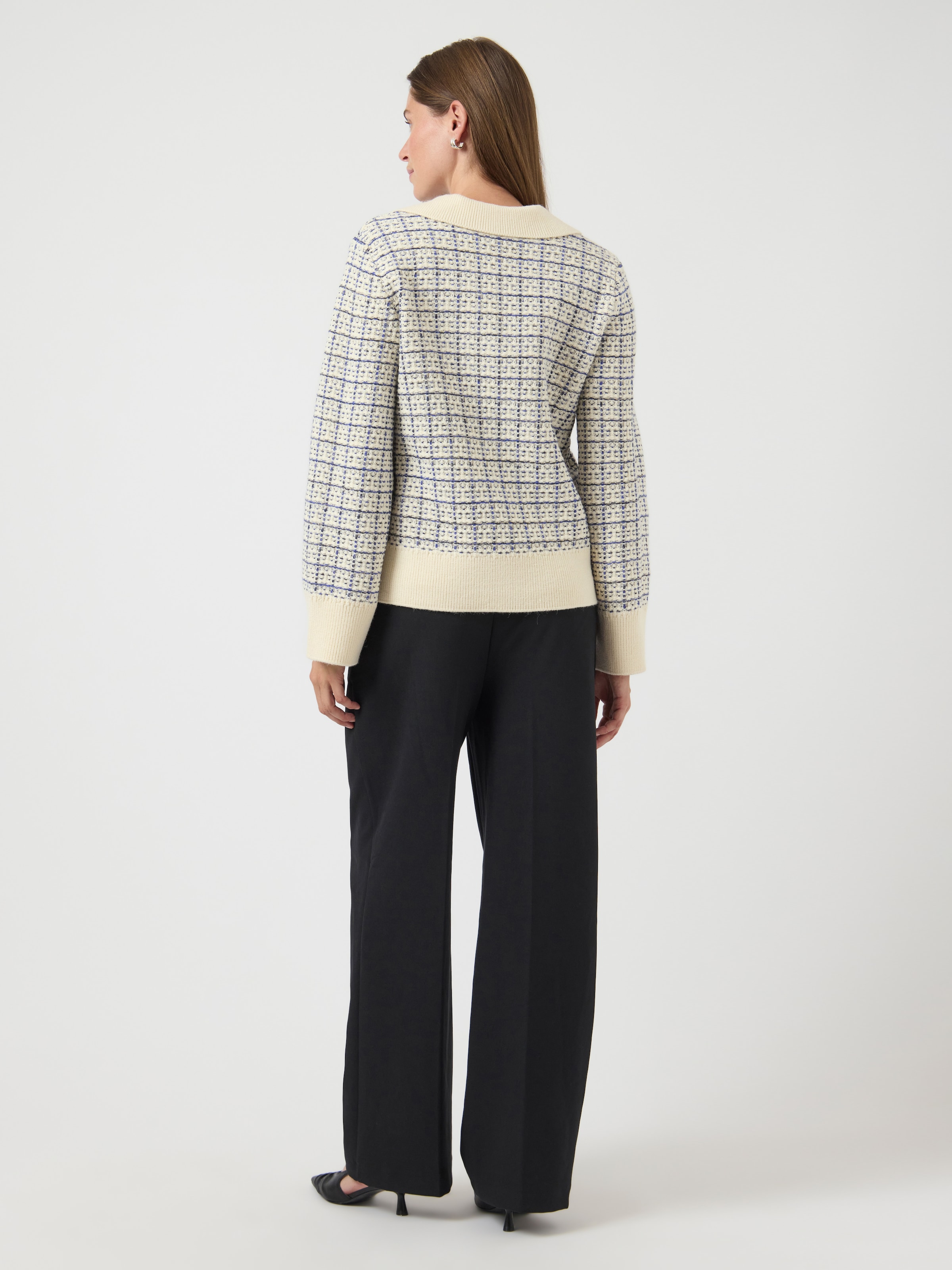 Y.A.S Strickpullover »YASLIVIA LS V-NECK KNIT PULLOVER NOOS«