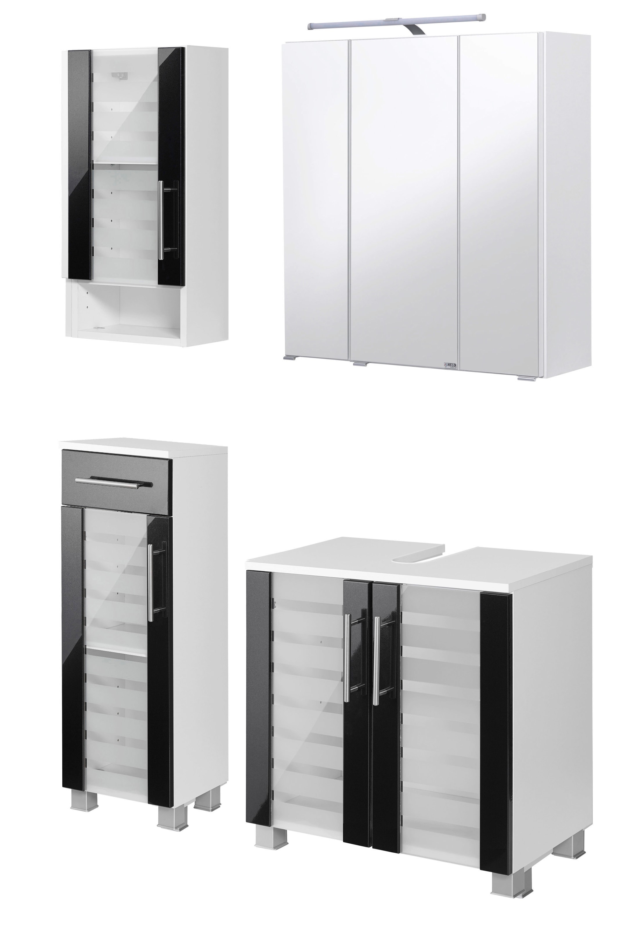 welltime Badmöbel-Set »Jaca« 4 Stk. tlg. günstig online kaufen