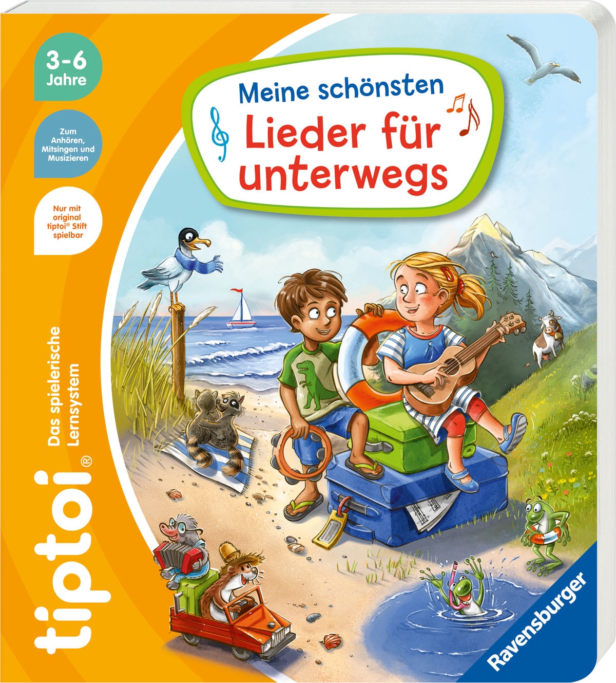 Ravensburger Buch »tiptoi® Meine schönsten Lieder für unterwegs«, Made in Europe