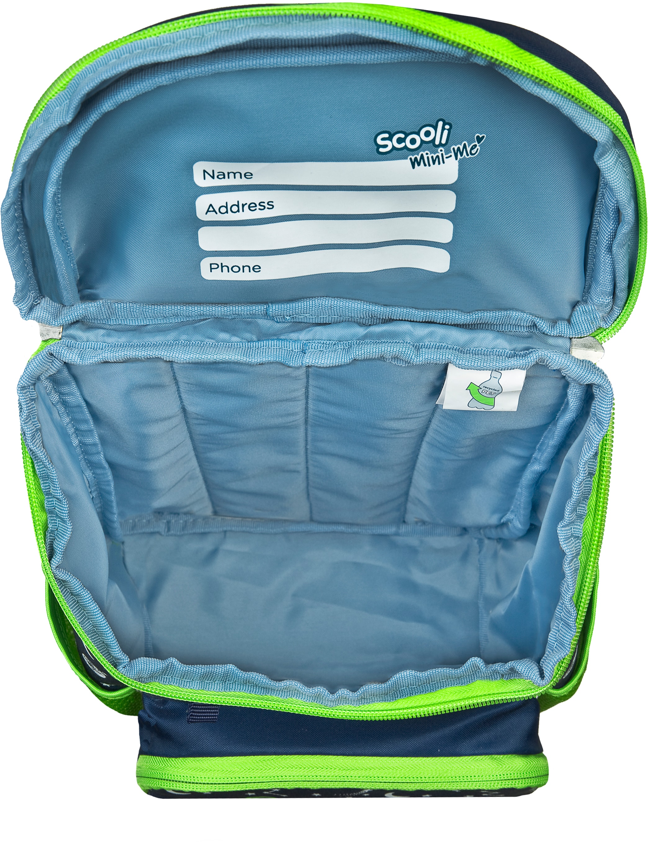 Scooli Kinderrucksack »Mini-Me, Anton Astronaut« Reflektoren für den Kindergarten