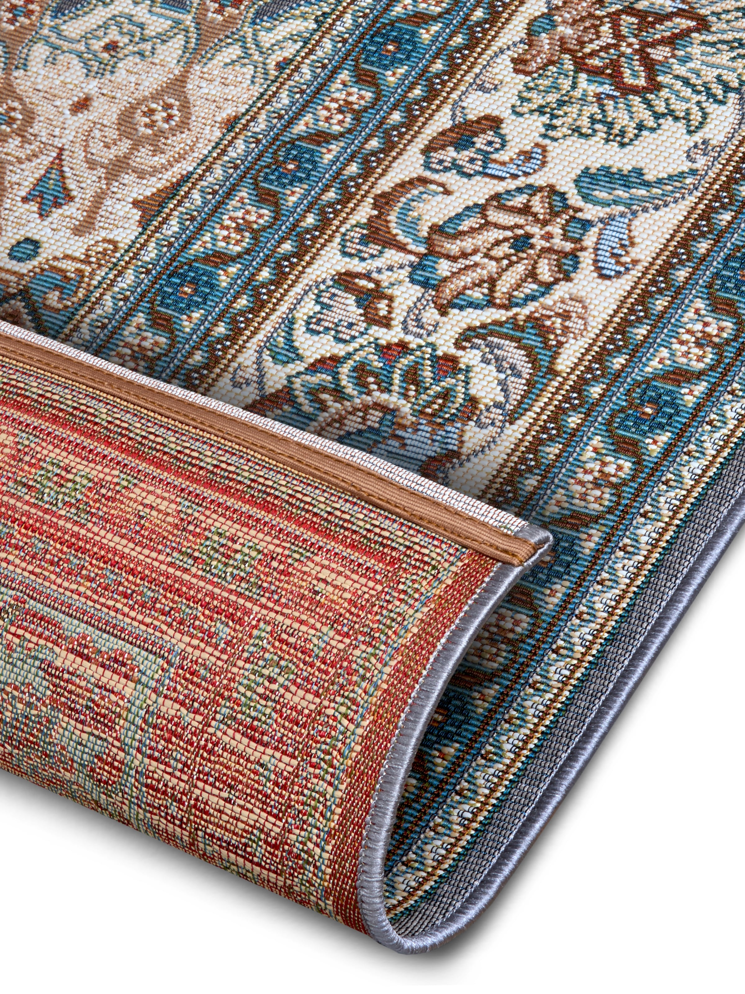 HANSE Home Teppich »Kadi«, rechteckig, 3 mm Höhe, In-& Outdoor, Teppich, Wetterfest, Balkon, Garten, Wohnzimmer, Orient